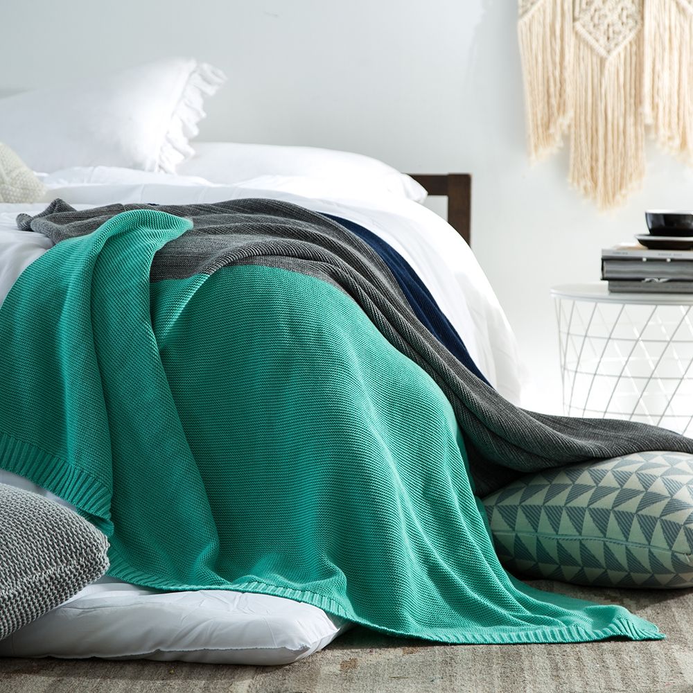 Mền sofa 3 màu phối