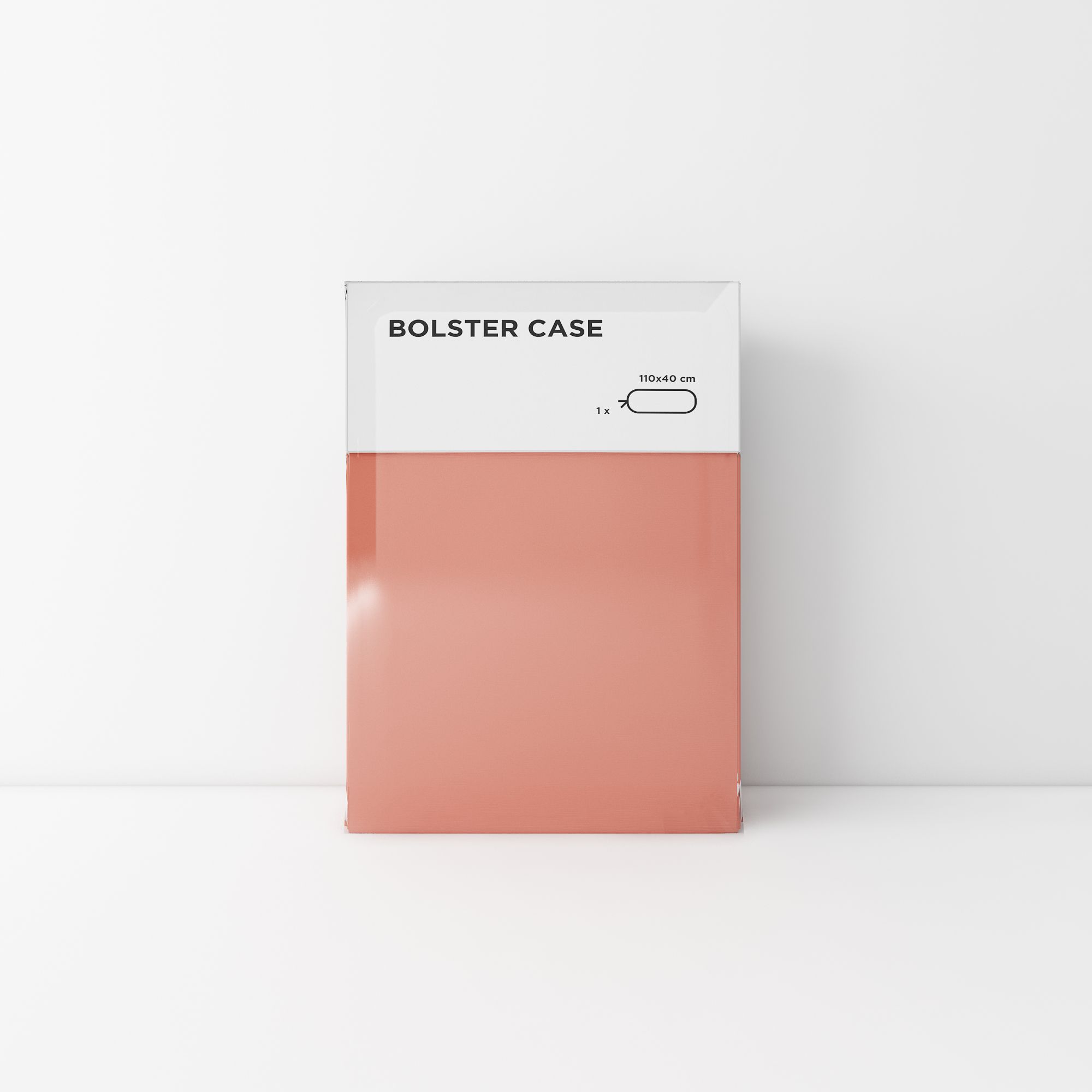 Standard bolster case 08 Light pink