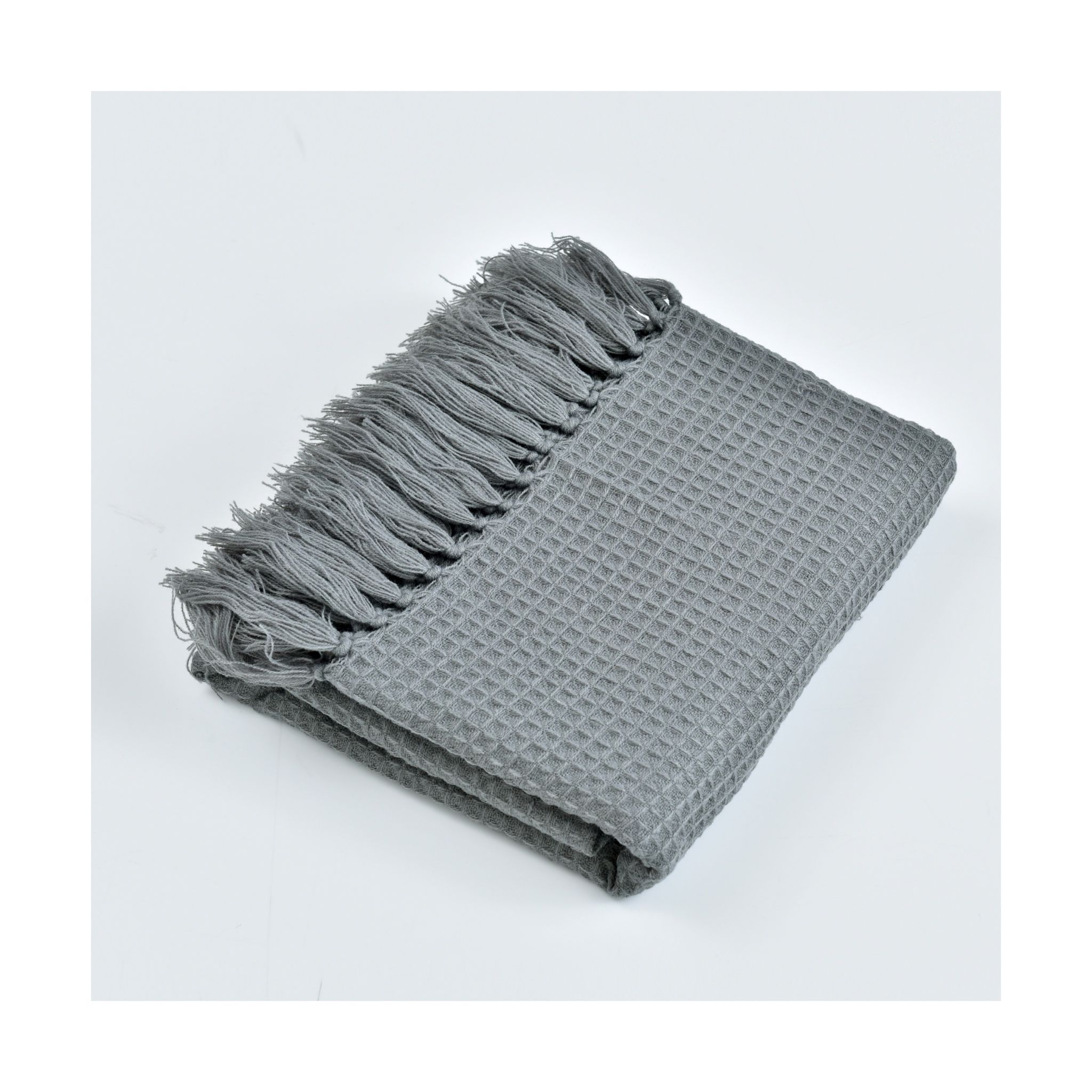 Mền sofa Grey waffle