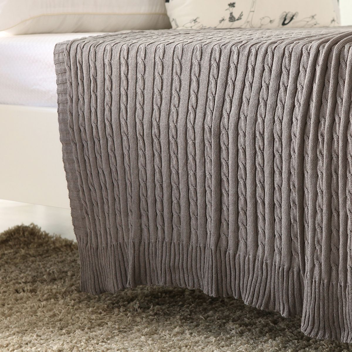 Mền sofa Warmy grey