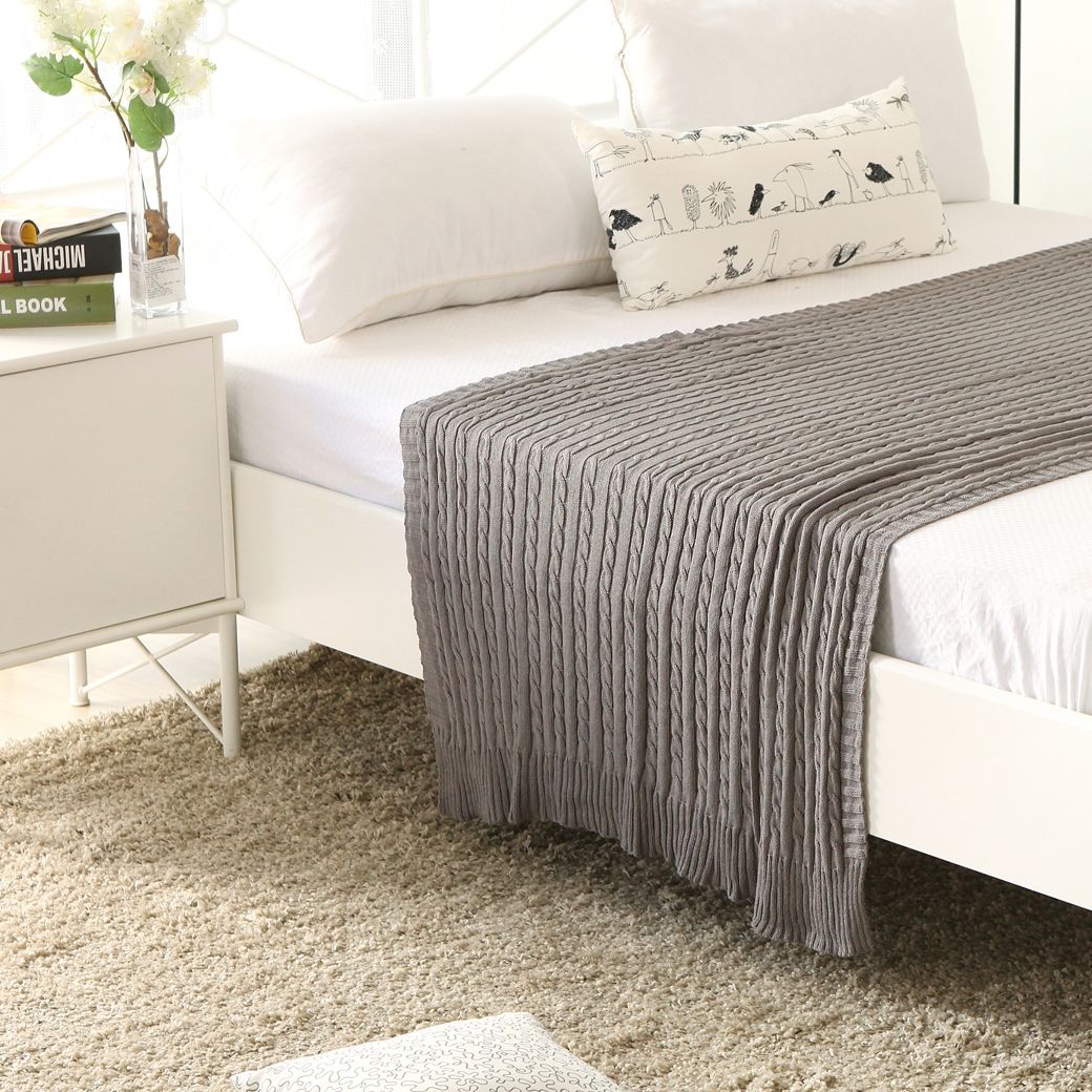 Mền sofa Warmy grey