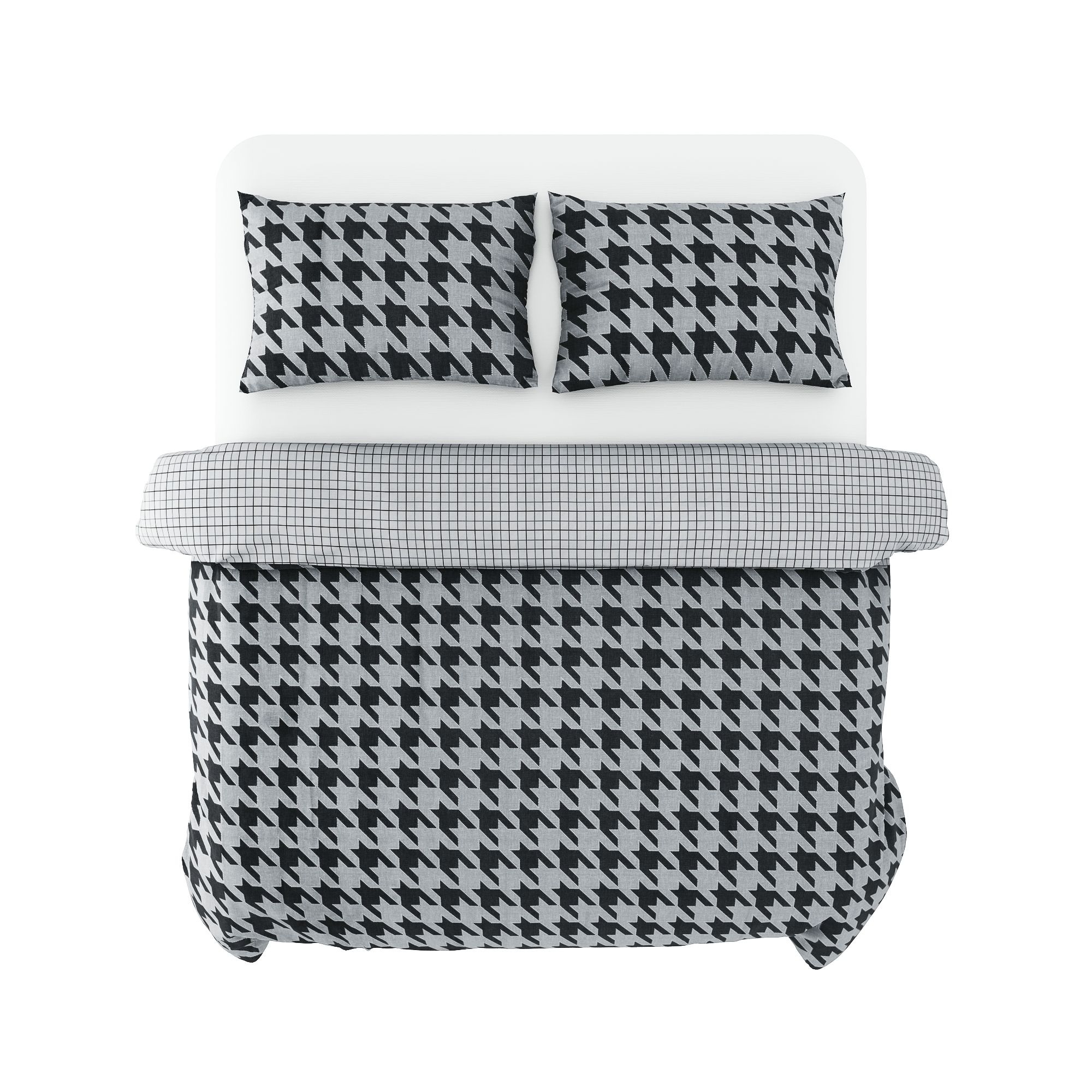 Best price 118 Houndstooth on grey