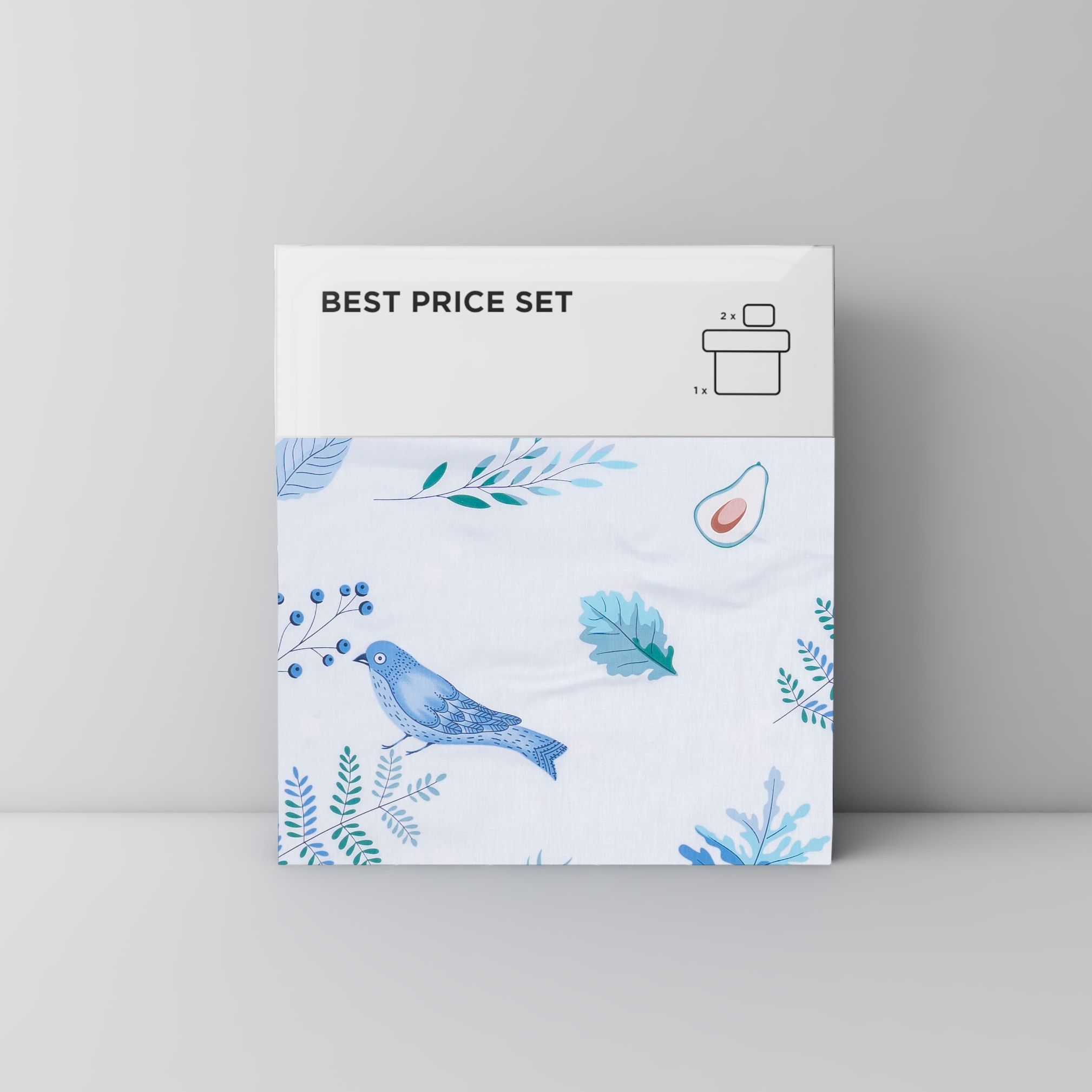 Best price 125 Blue avocado & bird