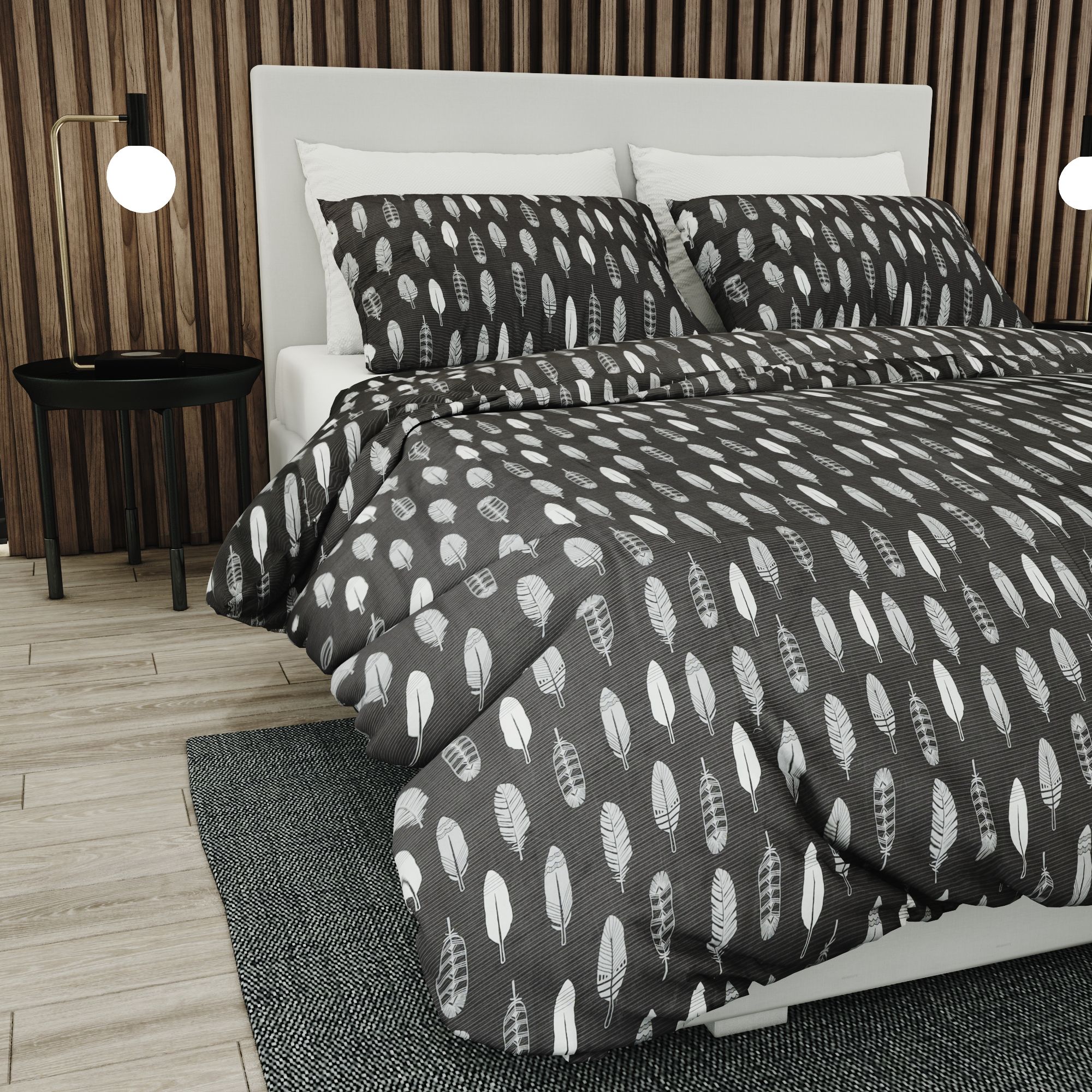Best price 144 Feathers on grey