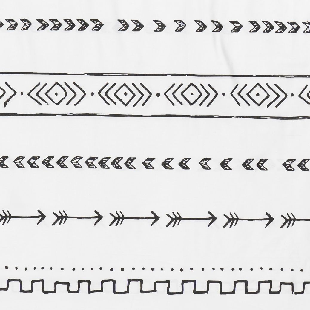Pillow case 199 White bohemian