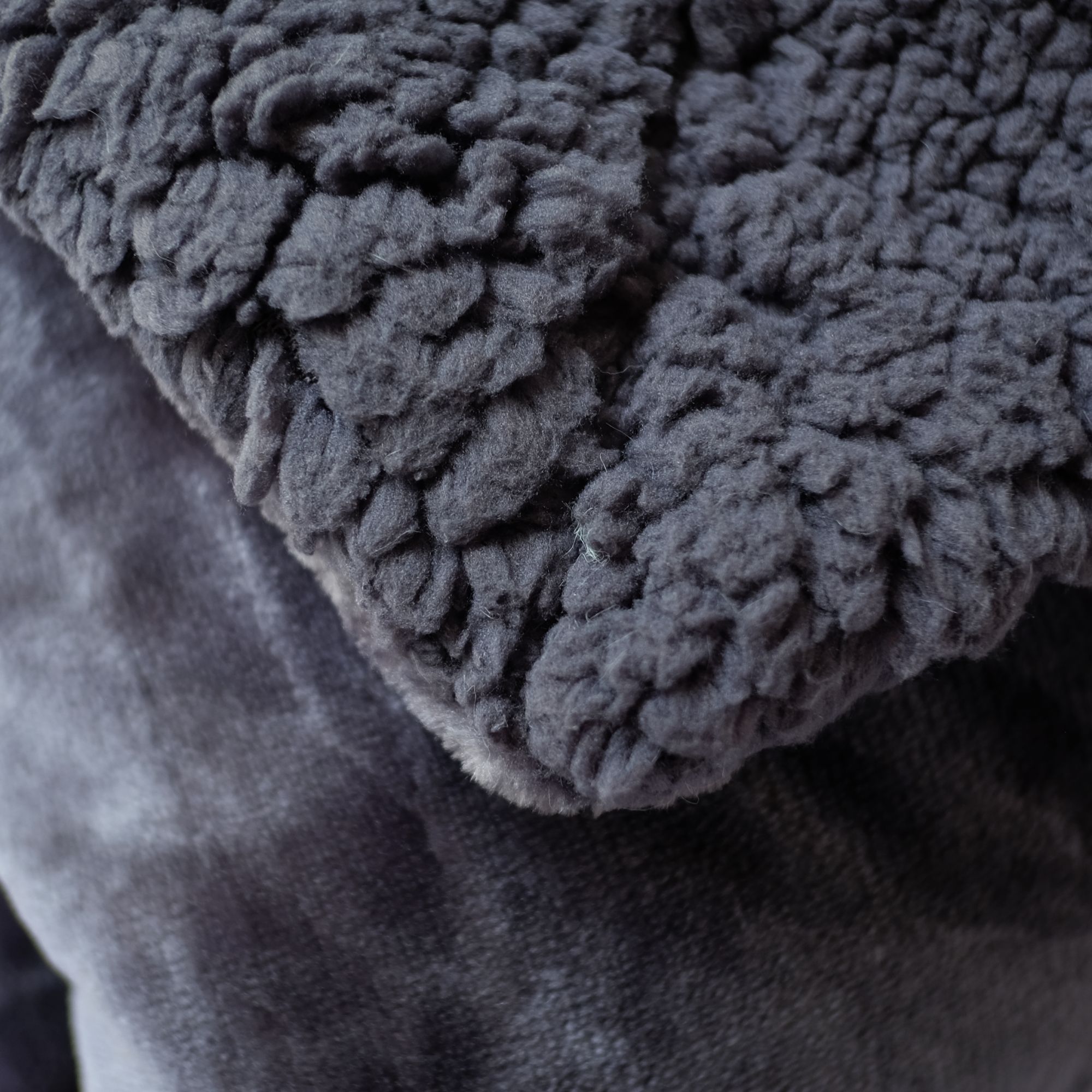 Mền lông cừu nhân tạo Grey