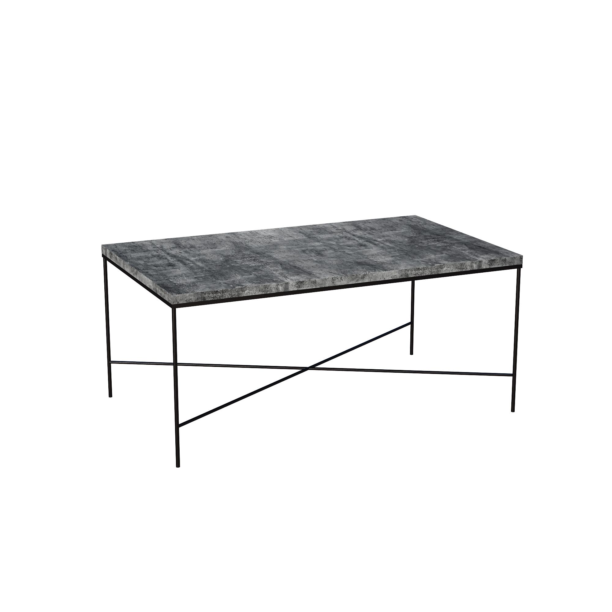 Bàn sofa X - Cement