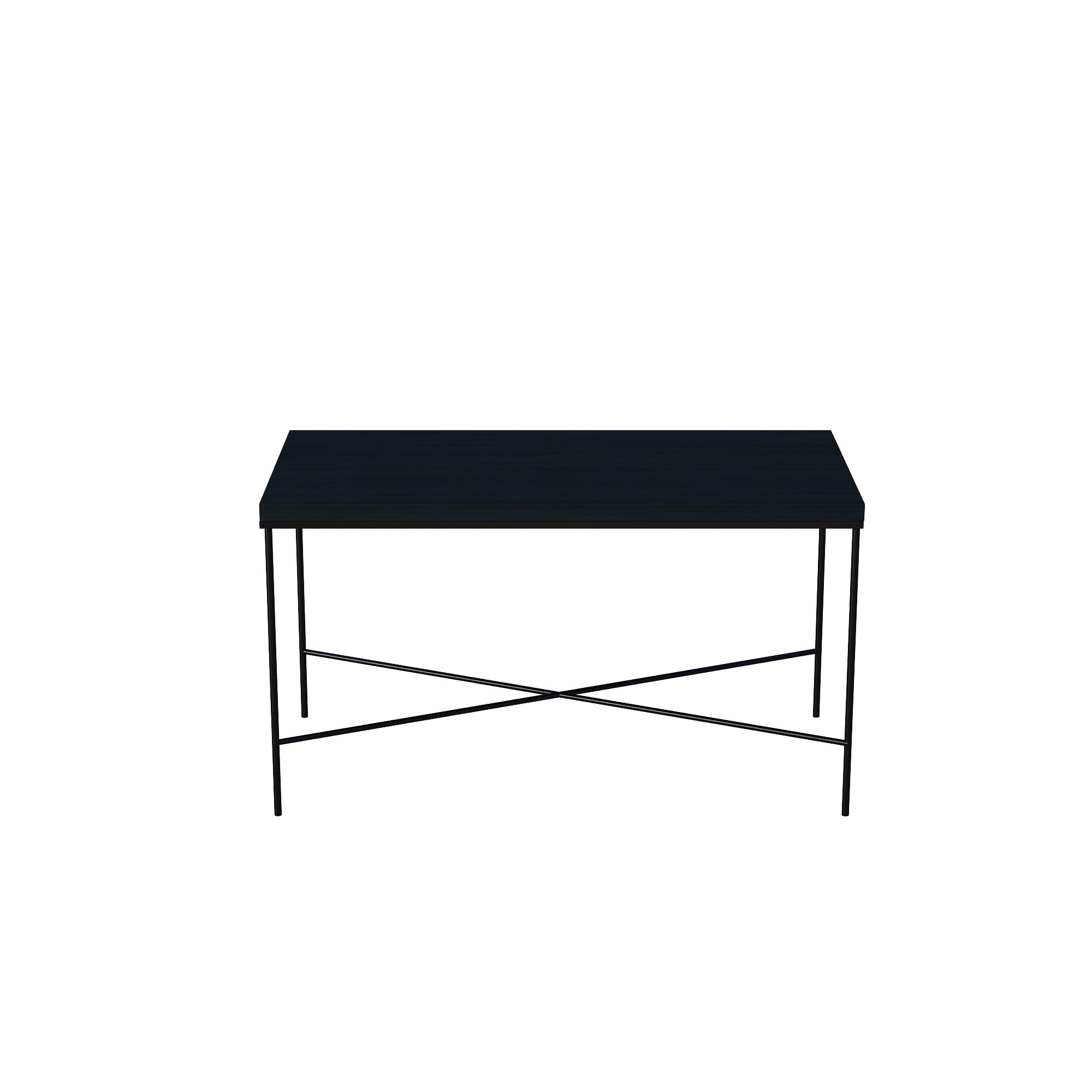 Bàn sofa X - Dark grey wood