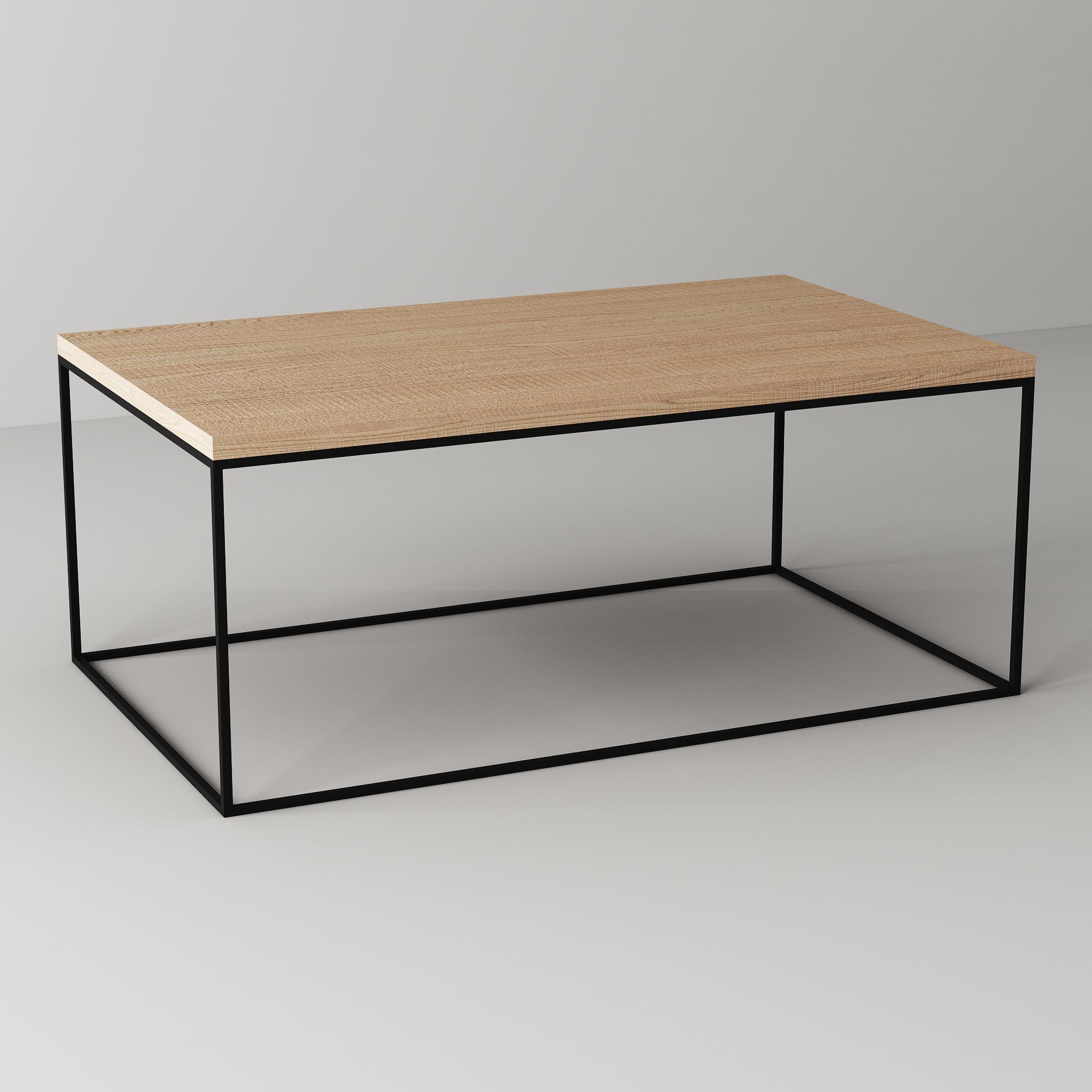 Bàn sofa size M chân đen