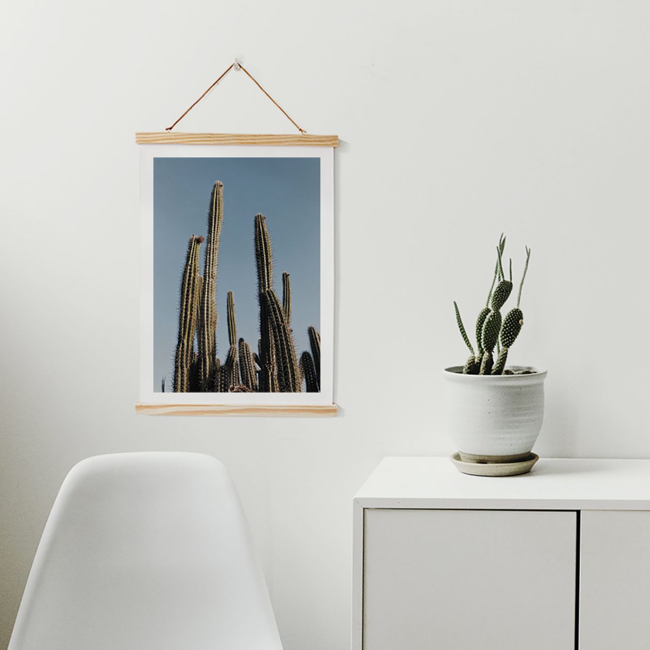 Poster nẹp gỗ Saguaro