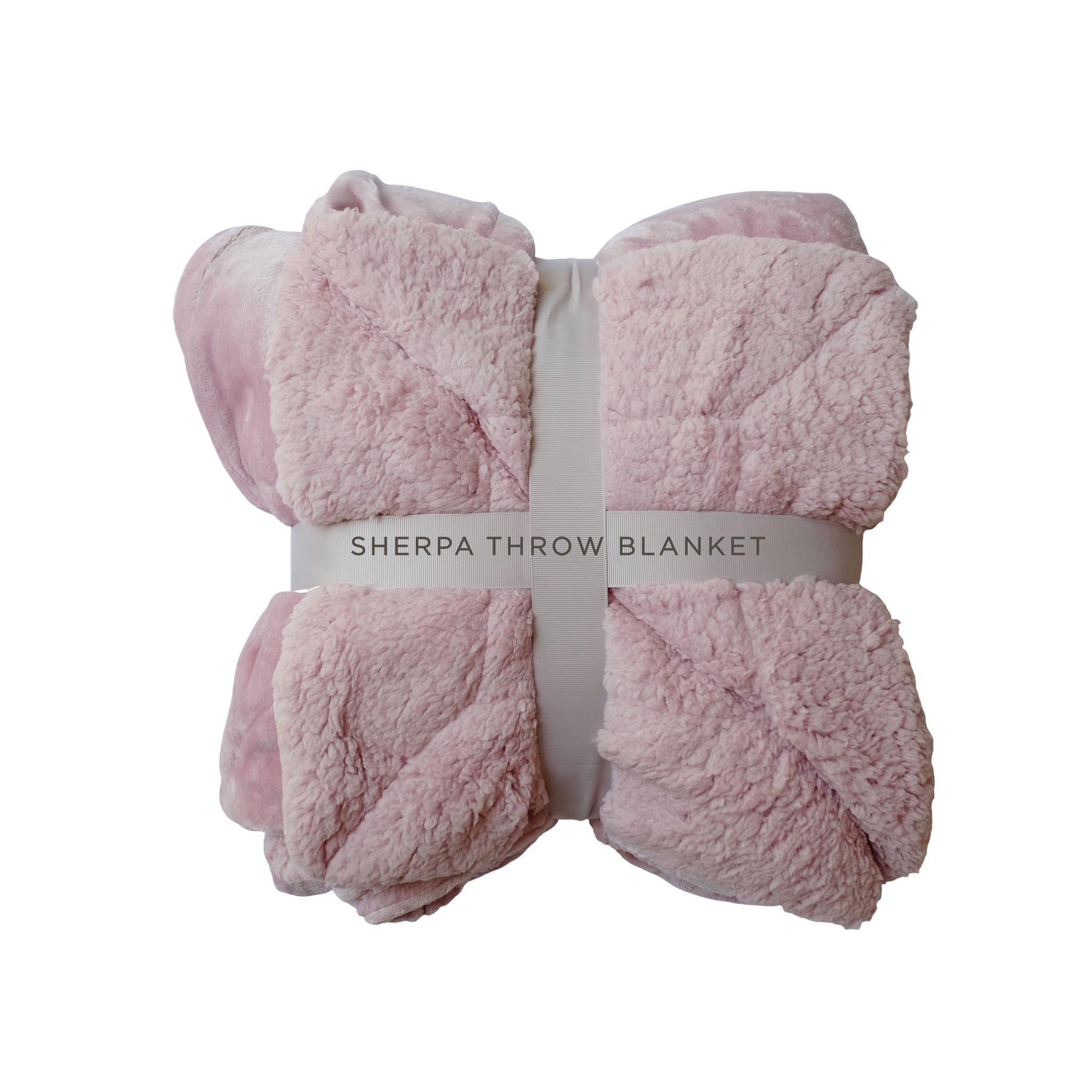 Mền lông cừu nhân tạo Pink