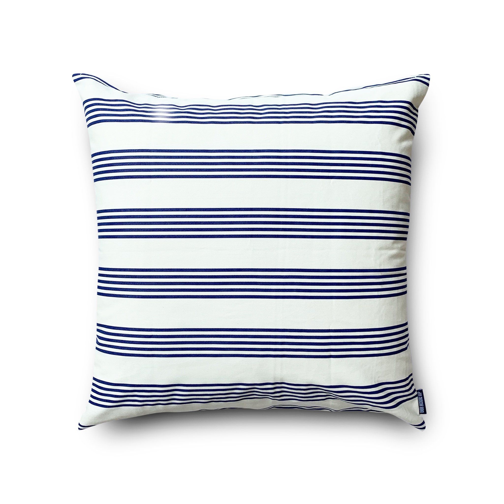 Cushion cover 82 Navy stripe on cream