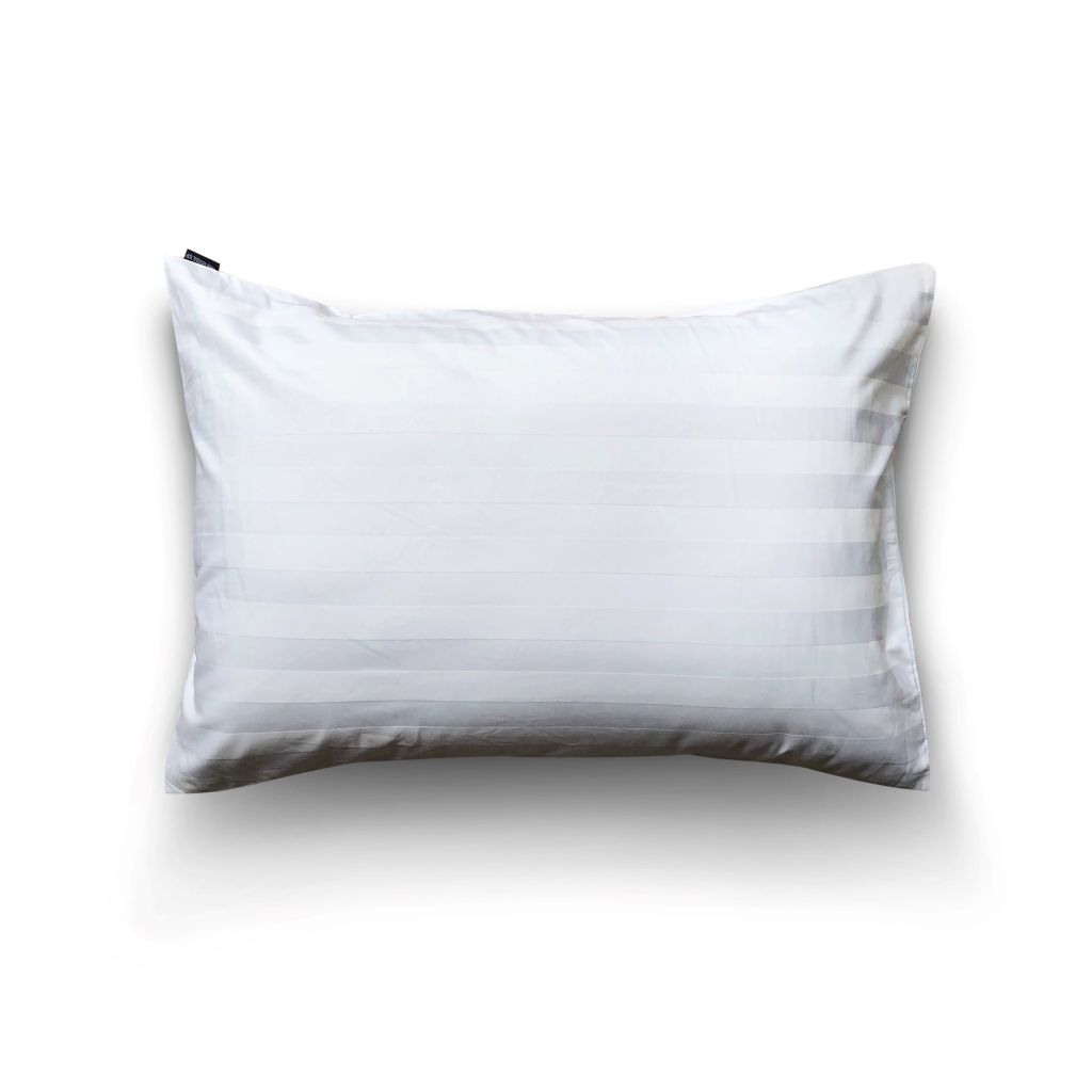 Pillow case 3cm white striped (2pcs)