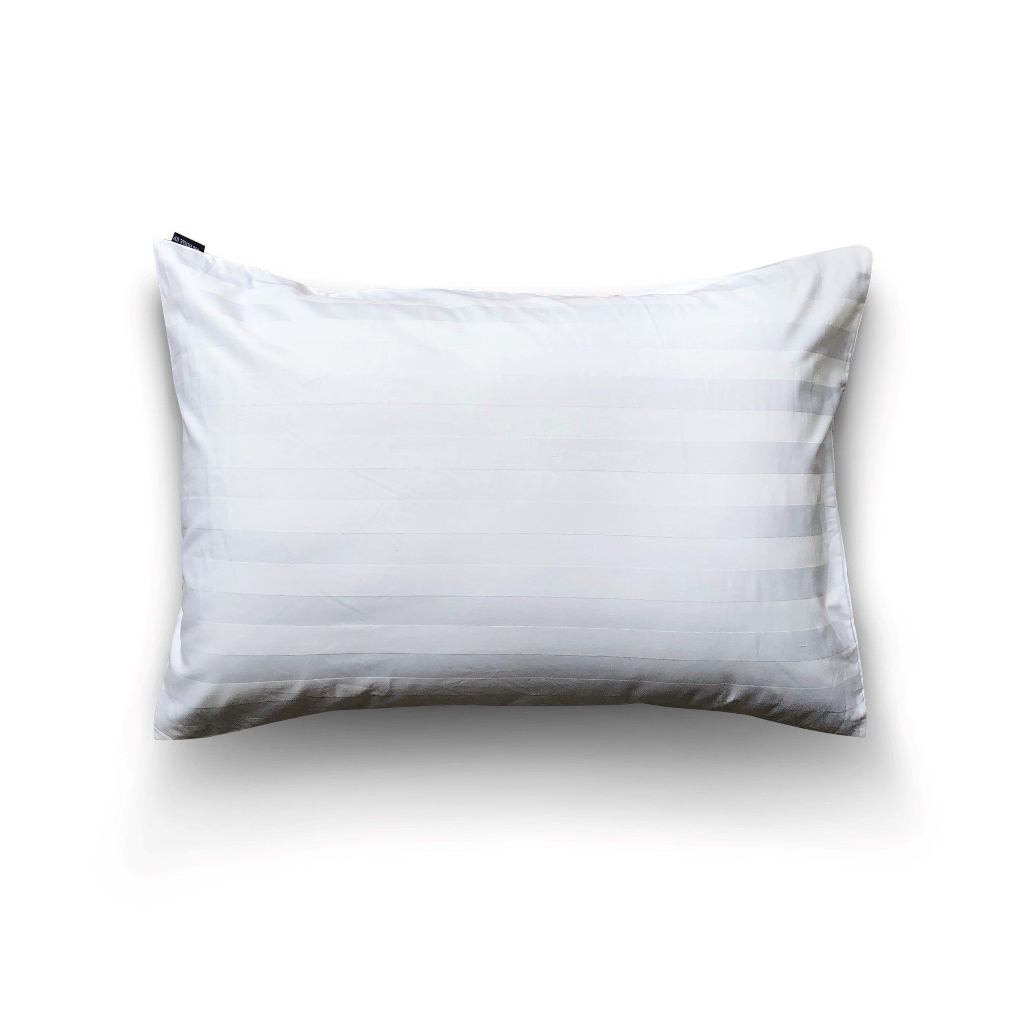 Pillow case 3cm white striped (2pcs)