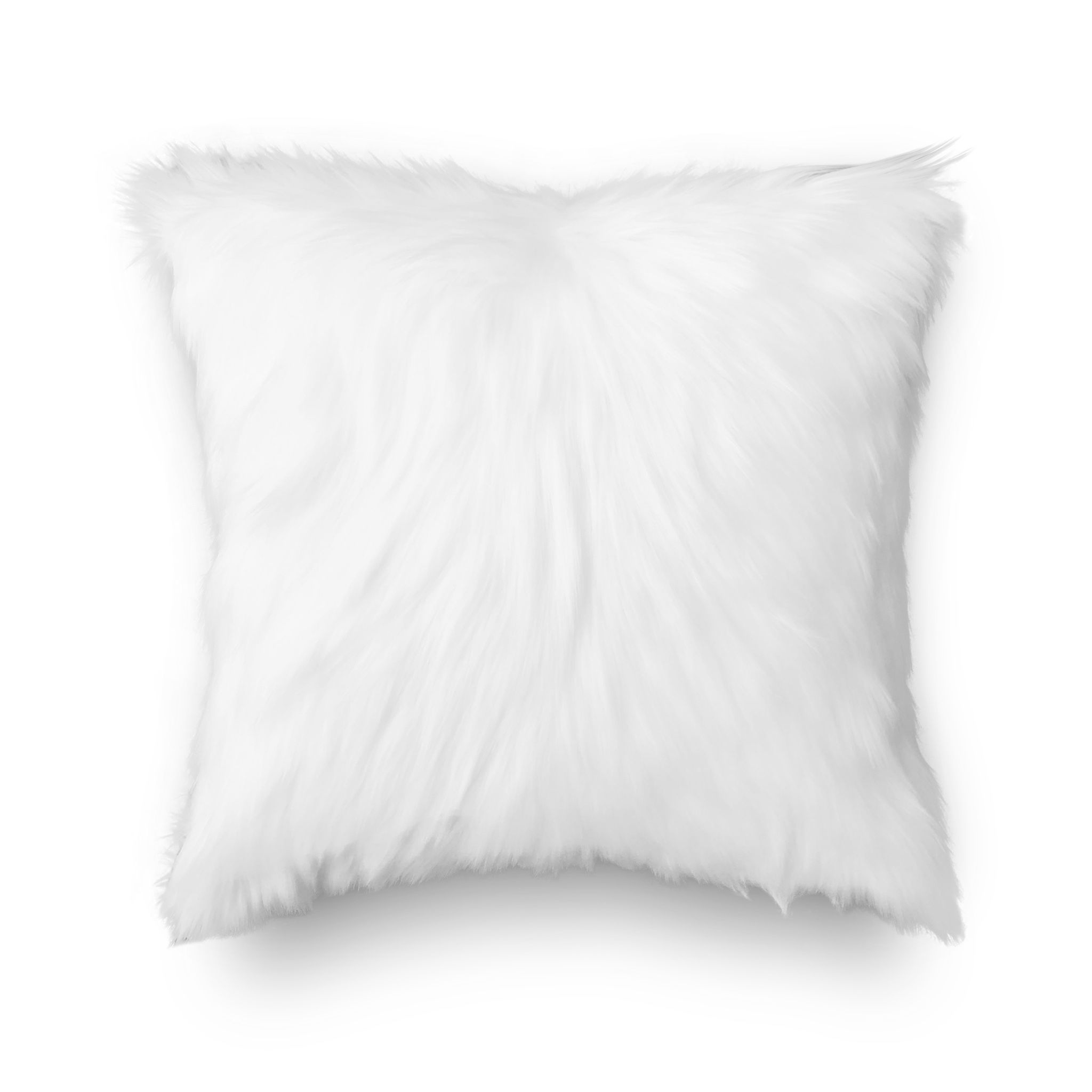 Cushion cover 76 Luxury Soft Fleece White