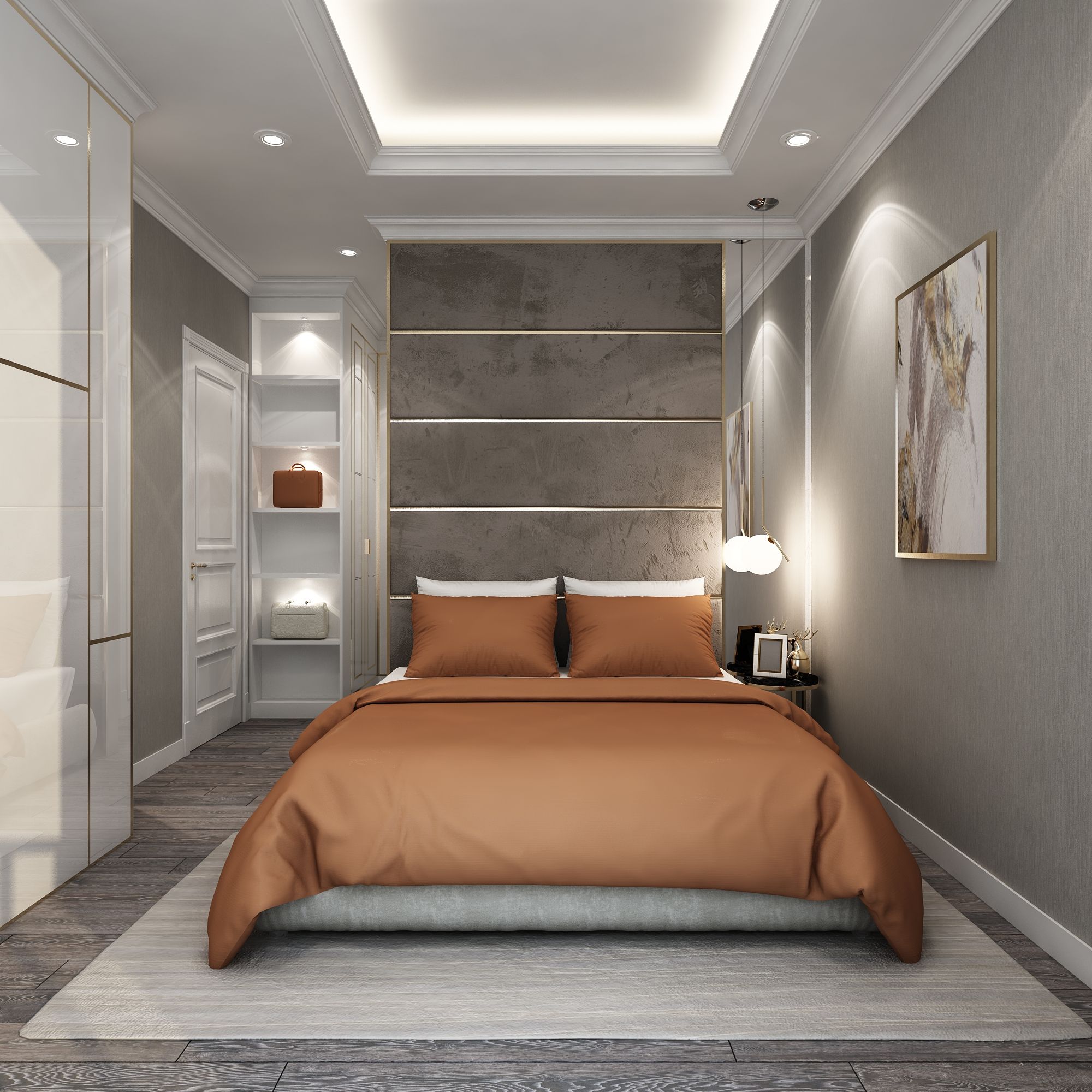 Bộ ga giường Premium 13 Dark brown