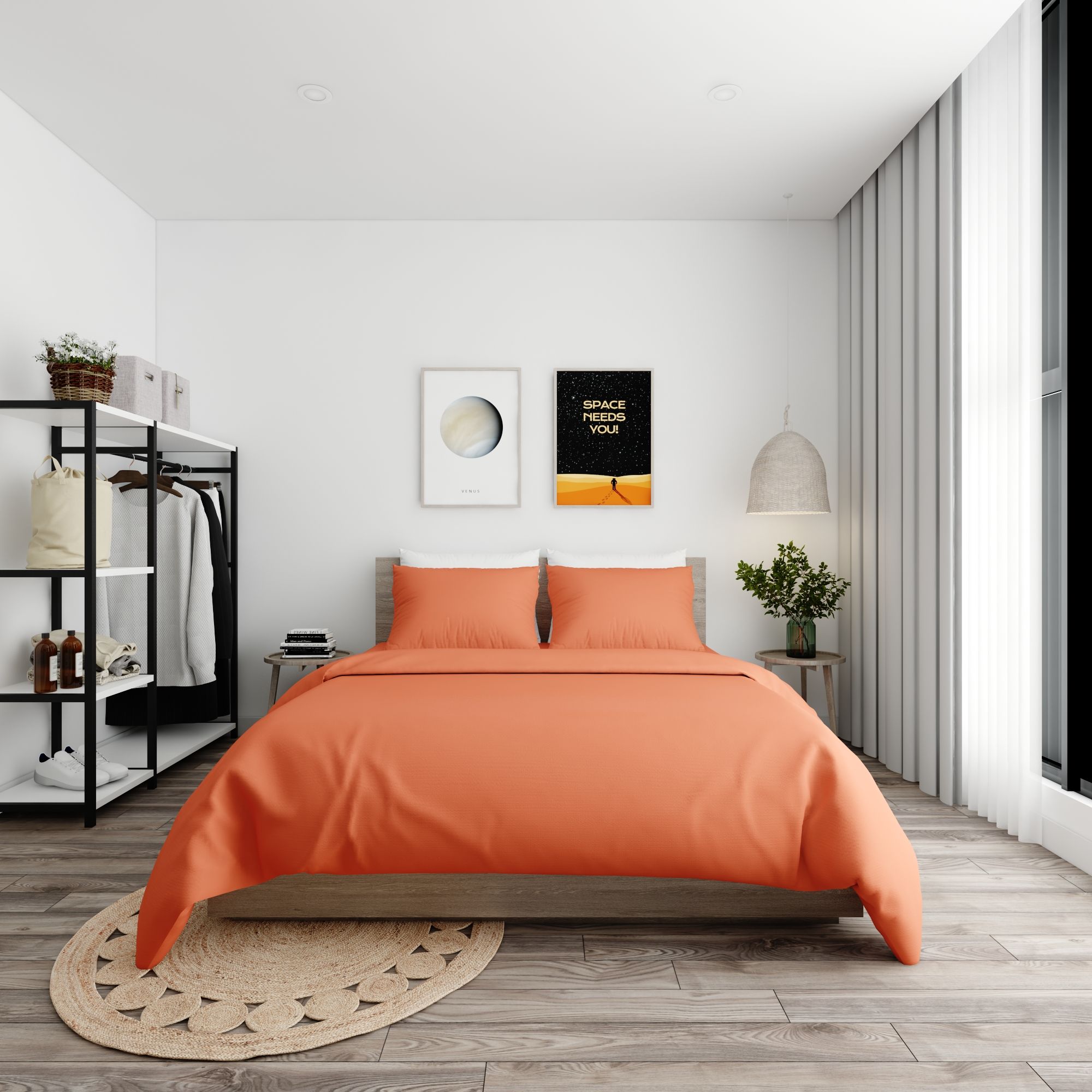 Bộ ga giường Standard 17 Orange