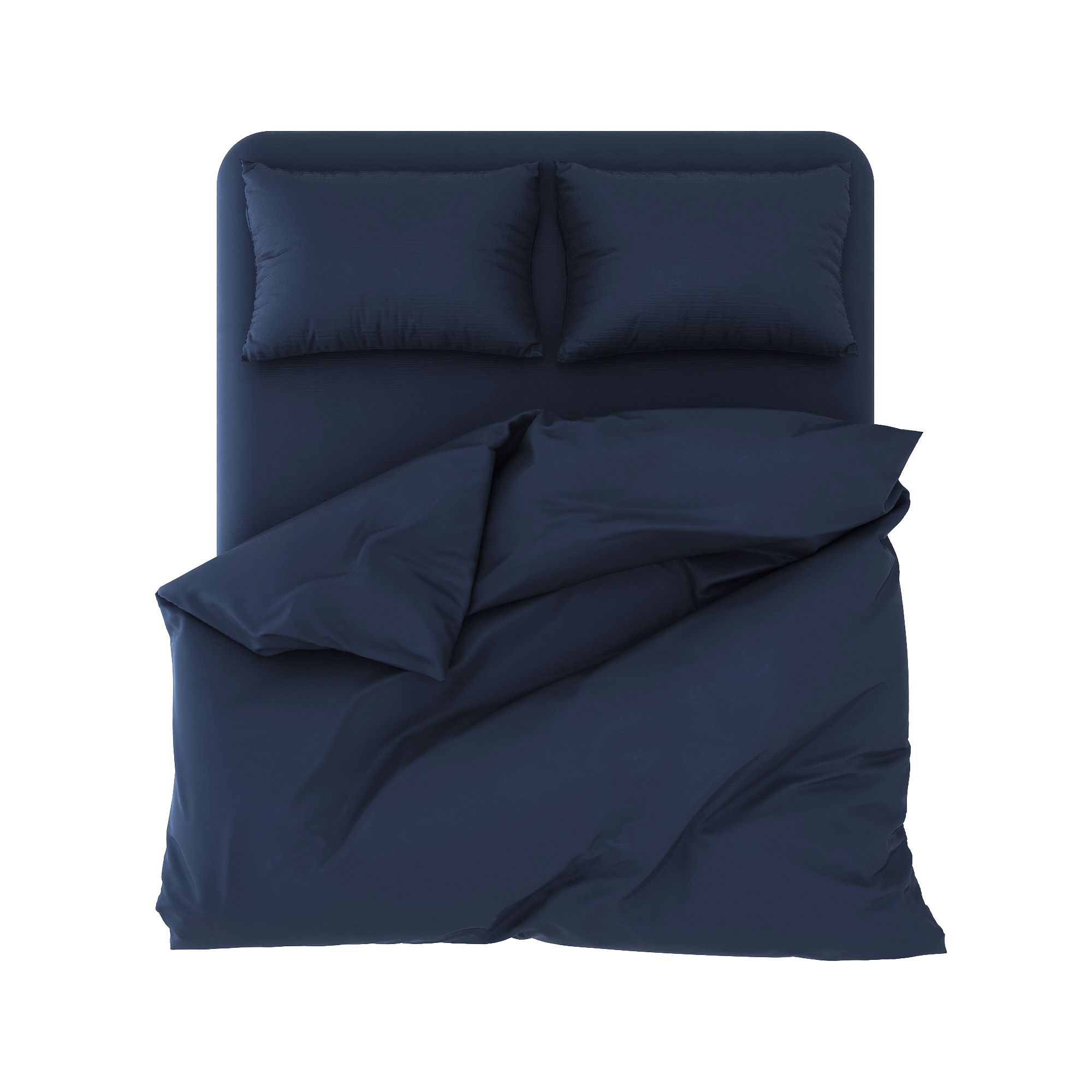 Bộ ga giường Premium 24 Navy blue