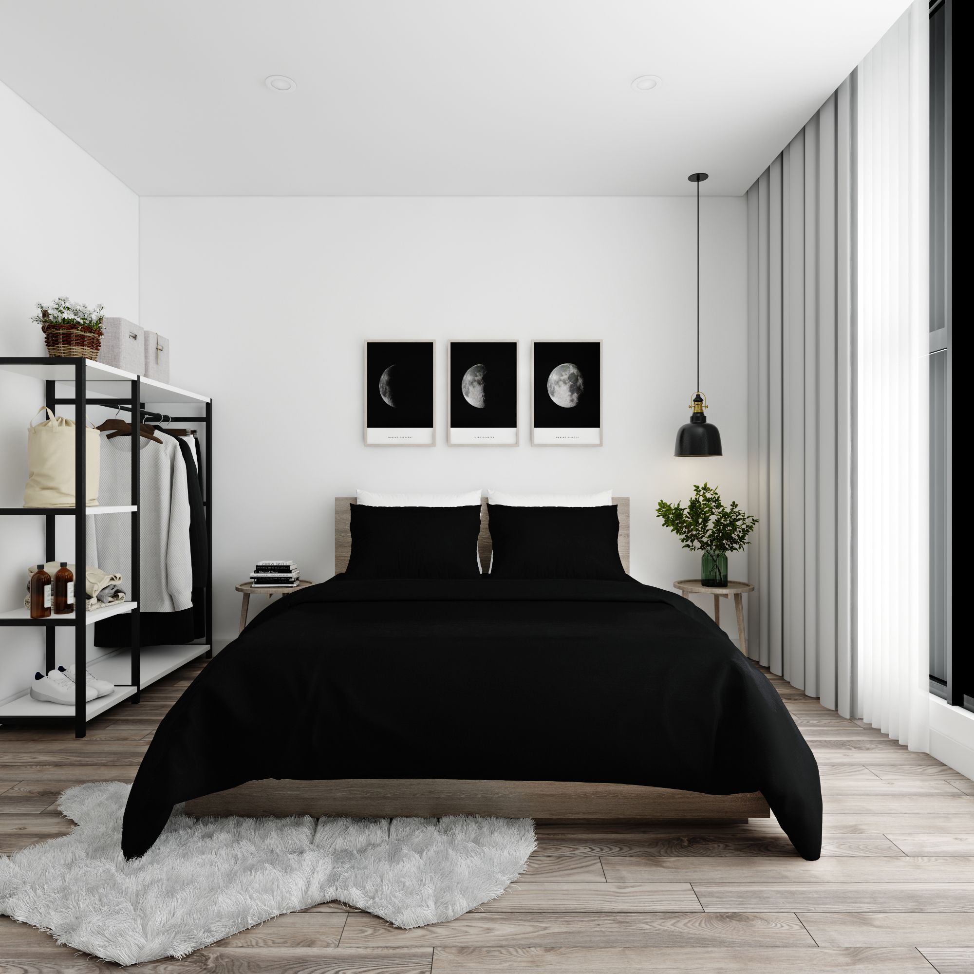 Bộ ga giường Standard 24 Black
