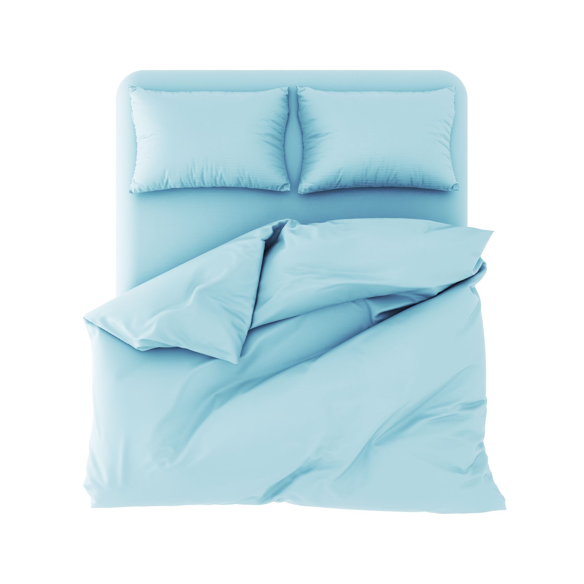 Bộ ga giường Premium 04 Baby blue