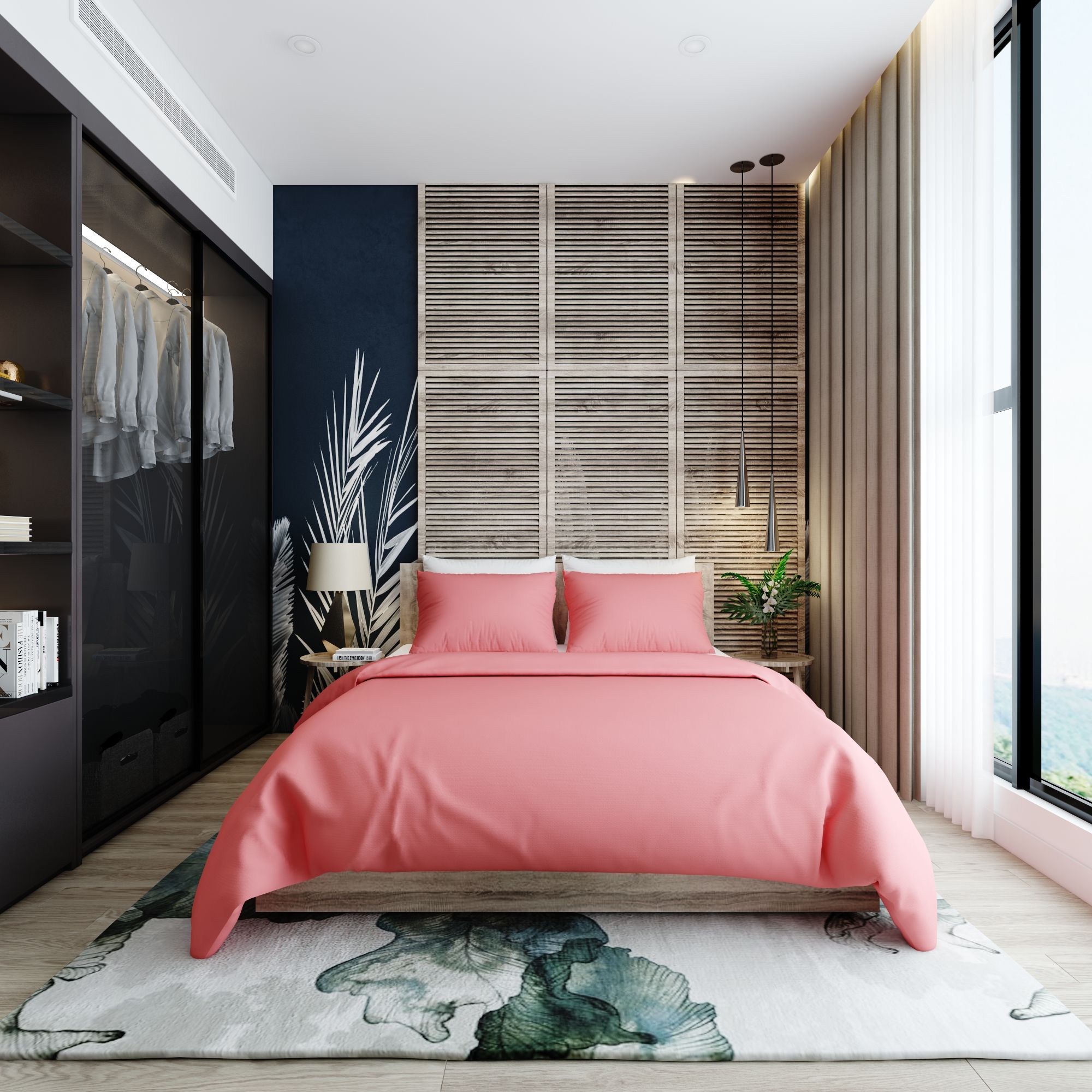 Bộ ga giường Premium 08 Salmon pink