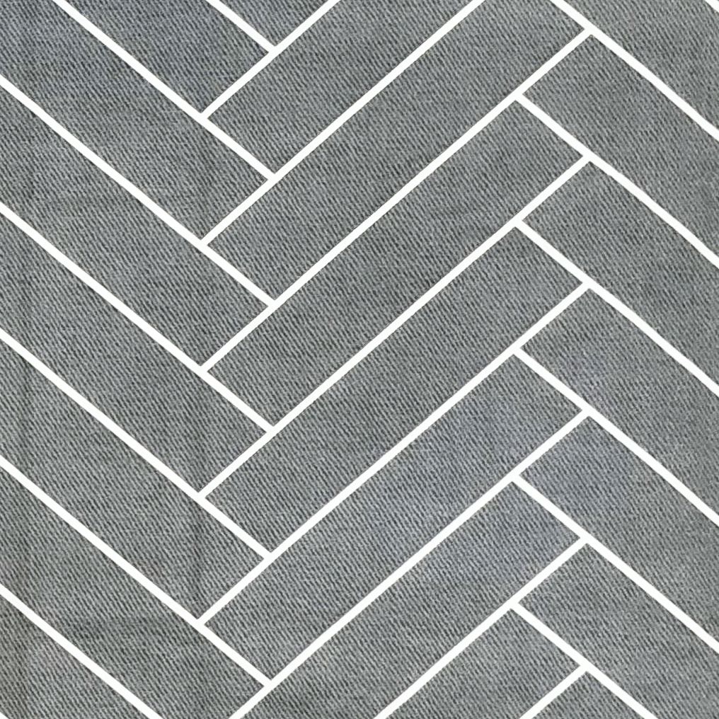 Pillow case 137 Grey interwoven
