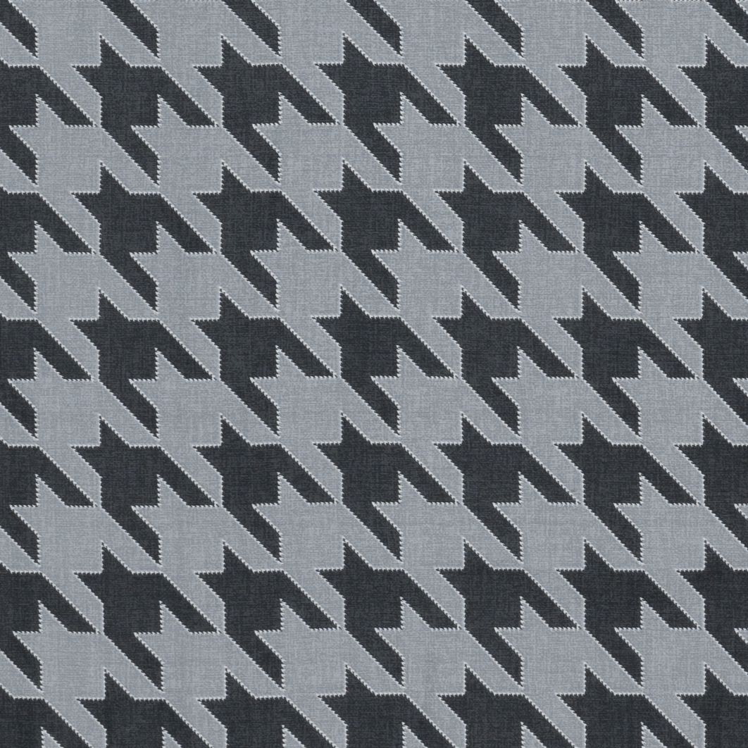 Pillow case 163 Houndstooth on grey