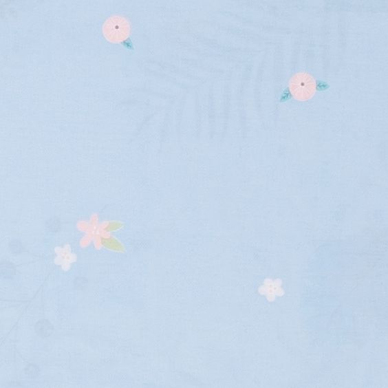 Pillow case 171 Blue avocado & bird