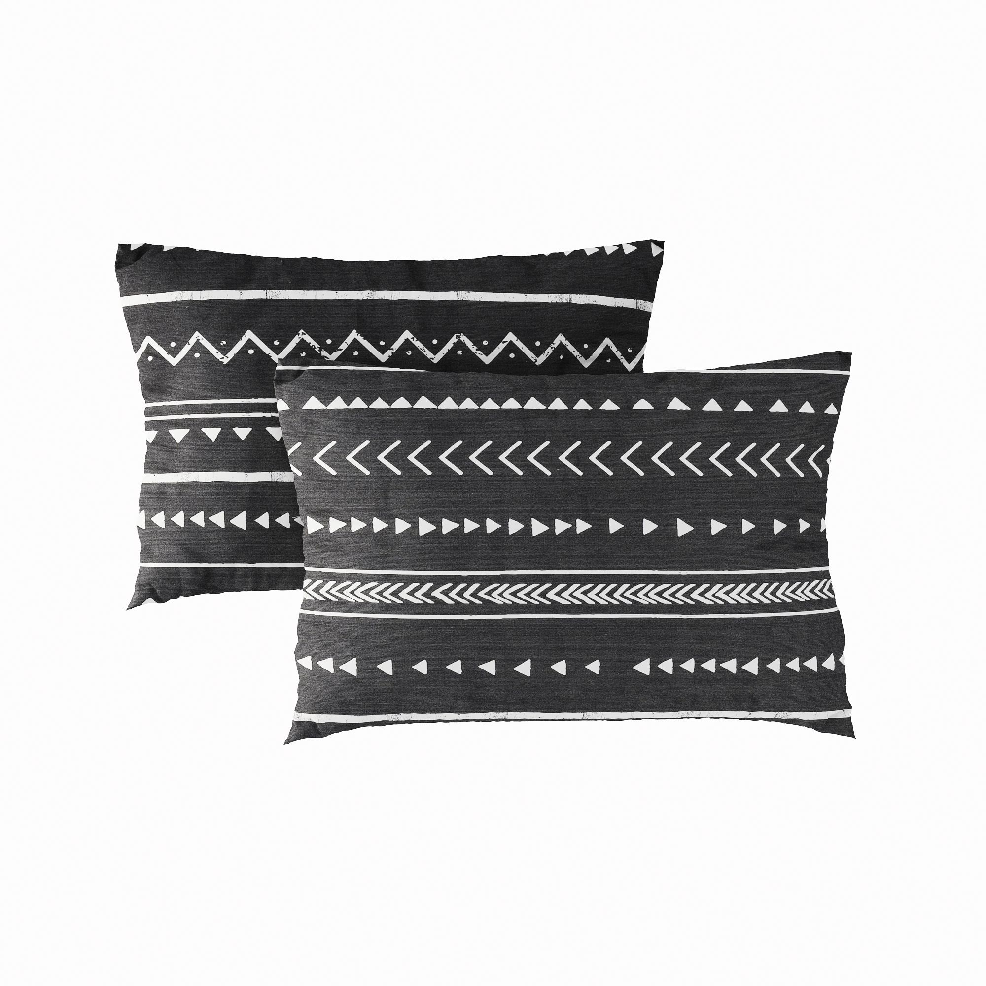 Pillow case 173 Black & White bohemian