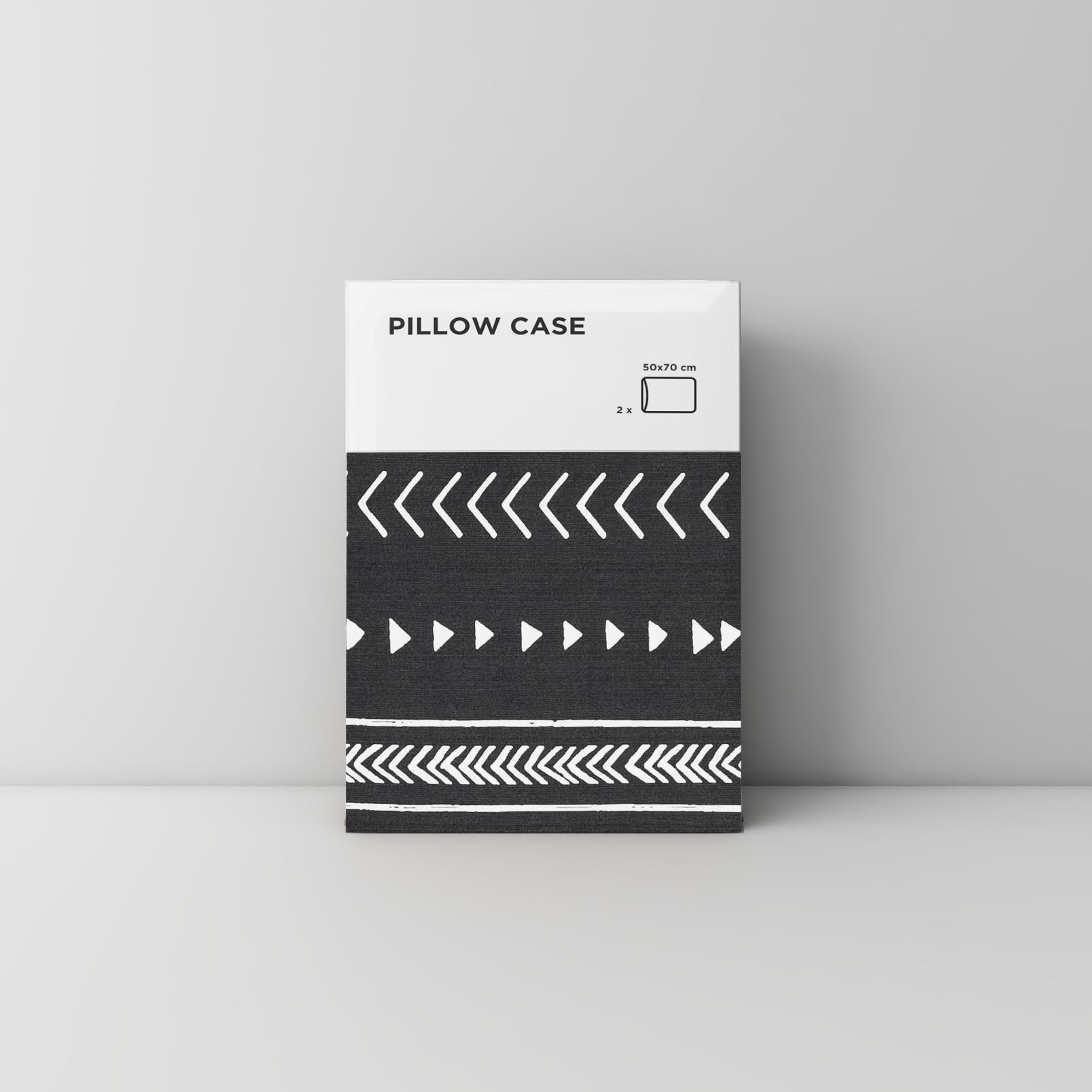 Pillow case 173 Black & White bohemian