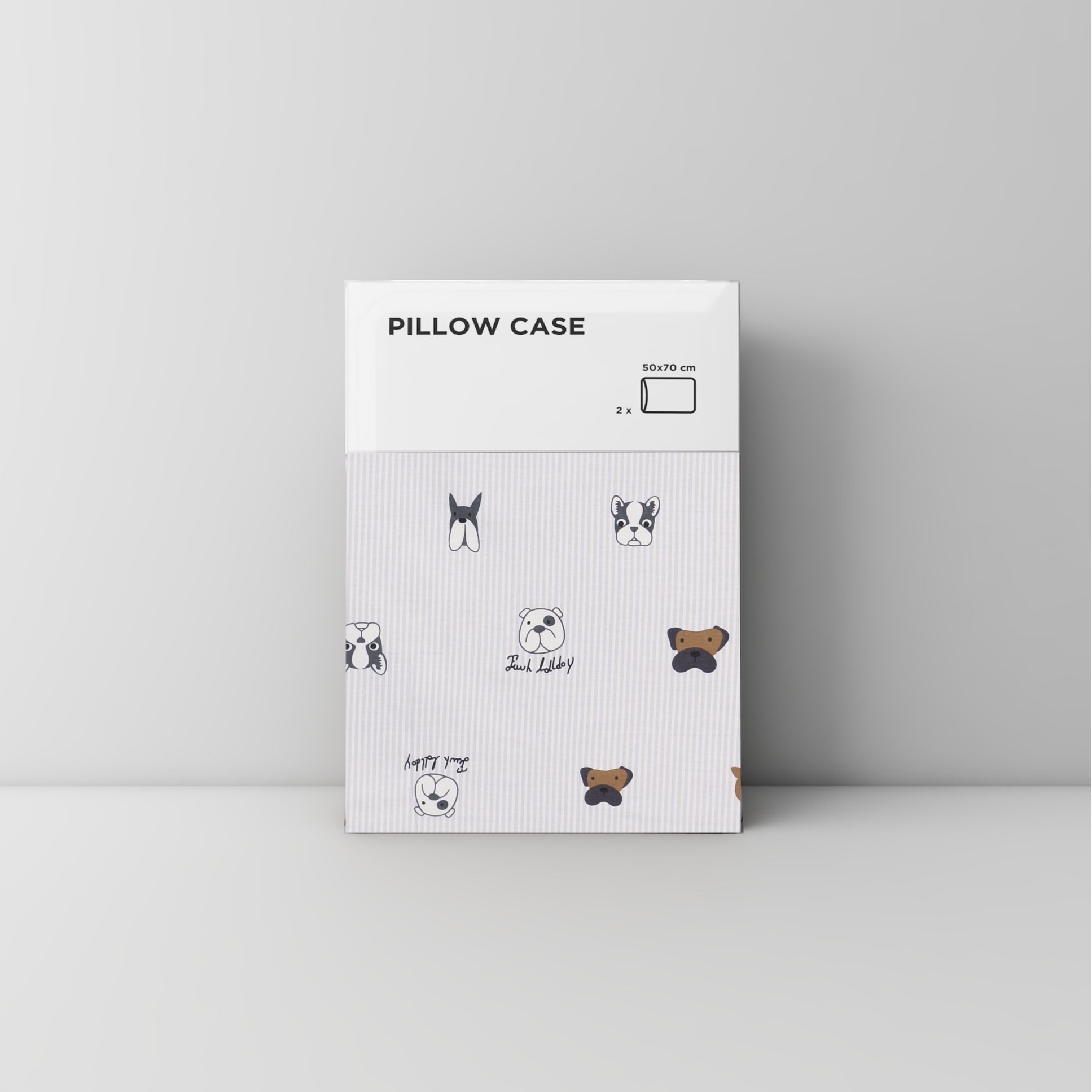 Pillow case 179 Dog team