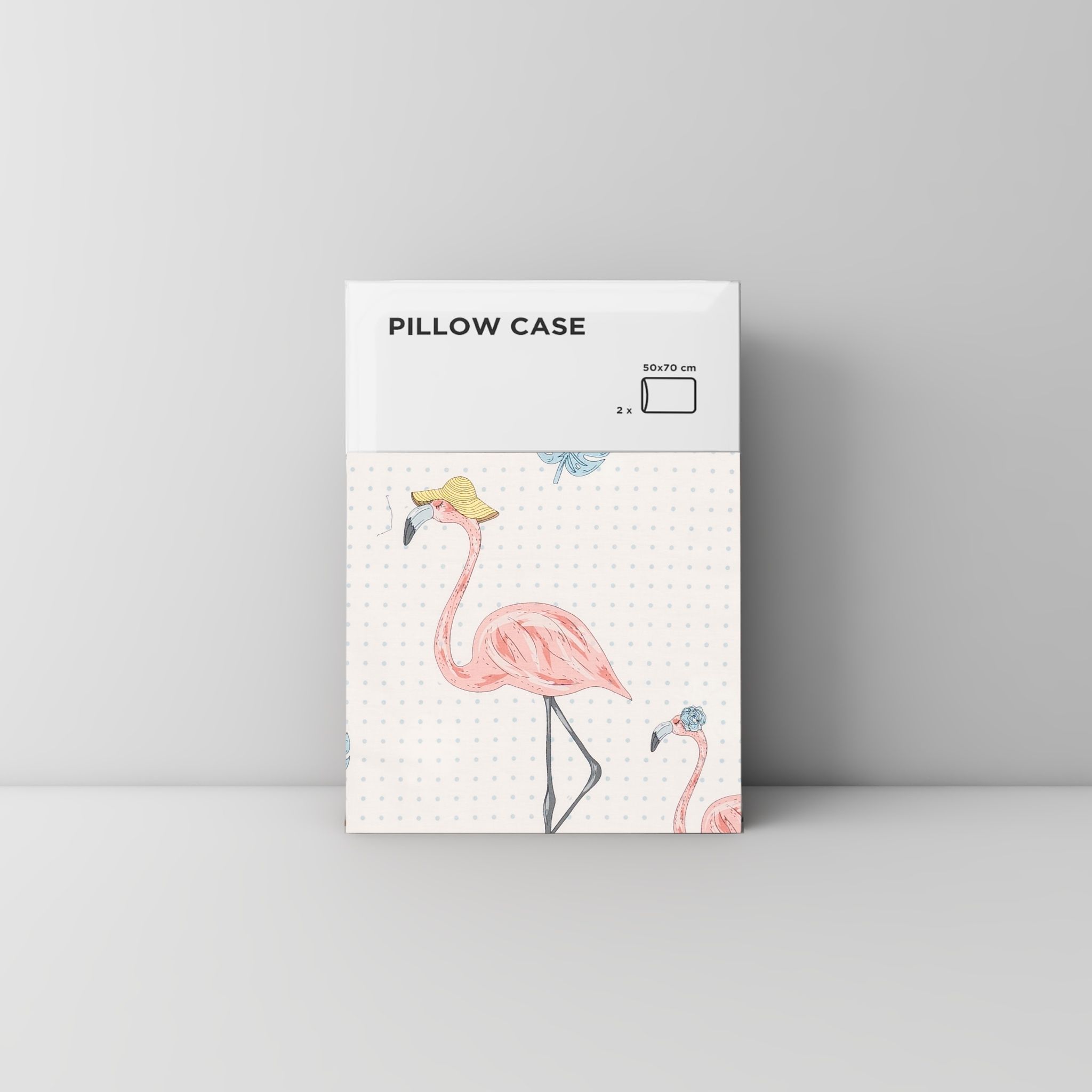 Pillow case 166 Pink flamingo