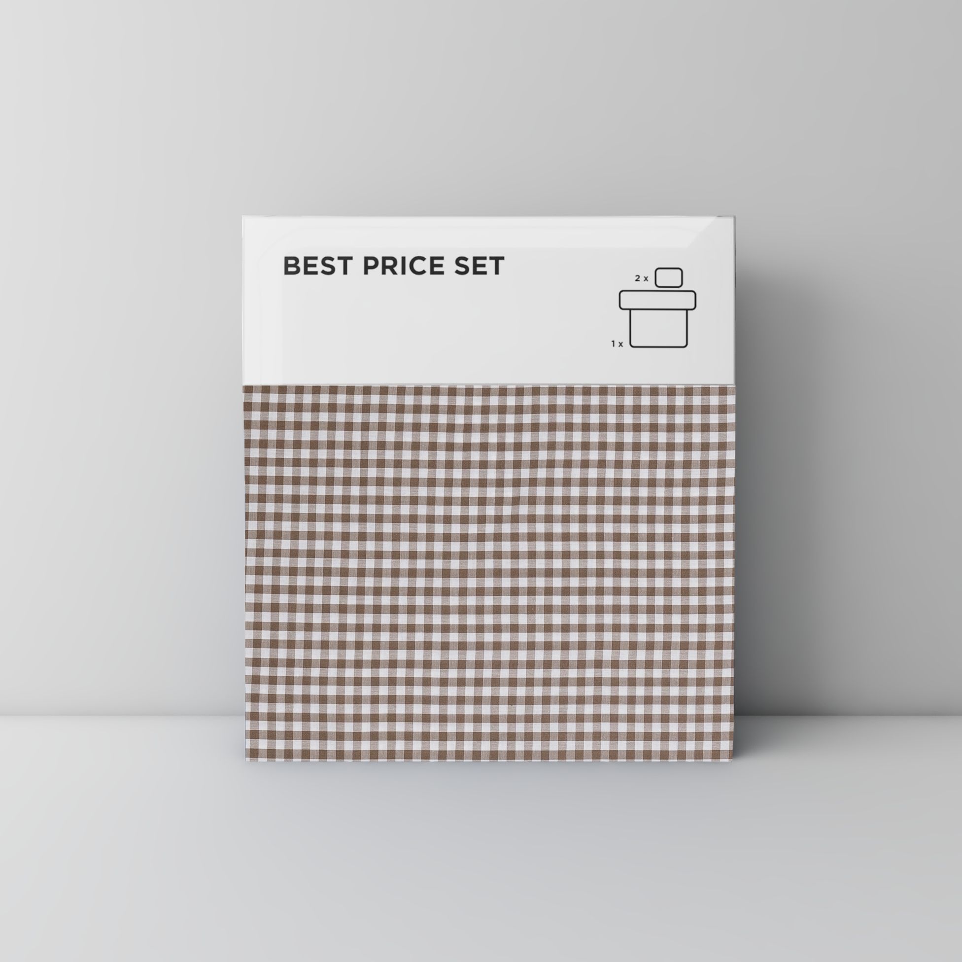 Best price 141 Small brown checkerboard