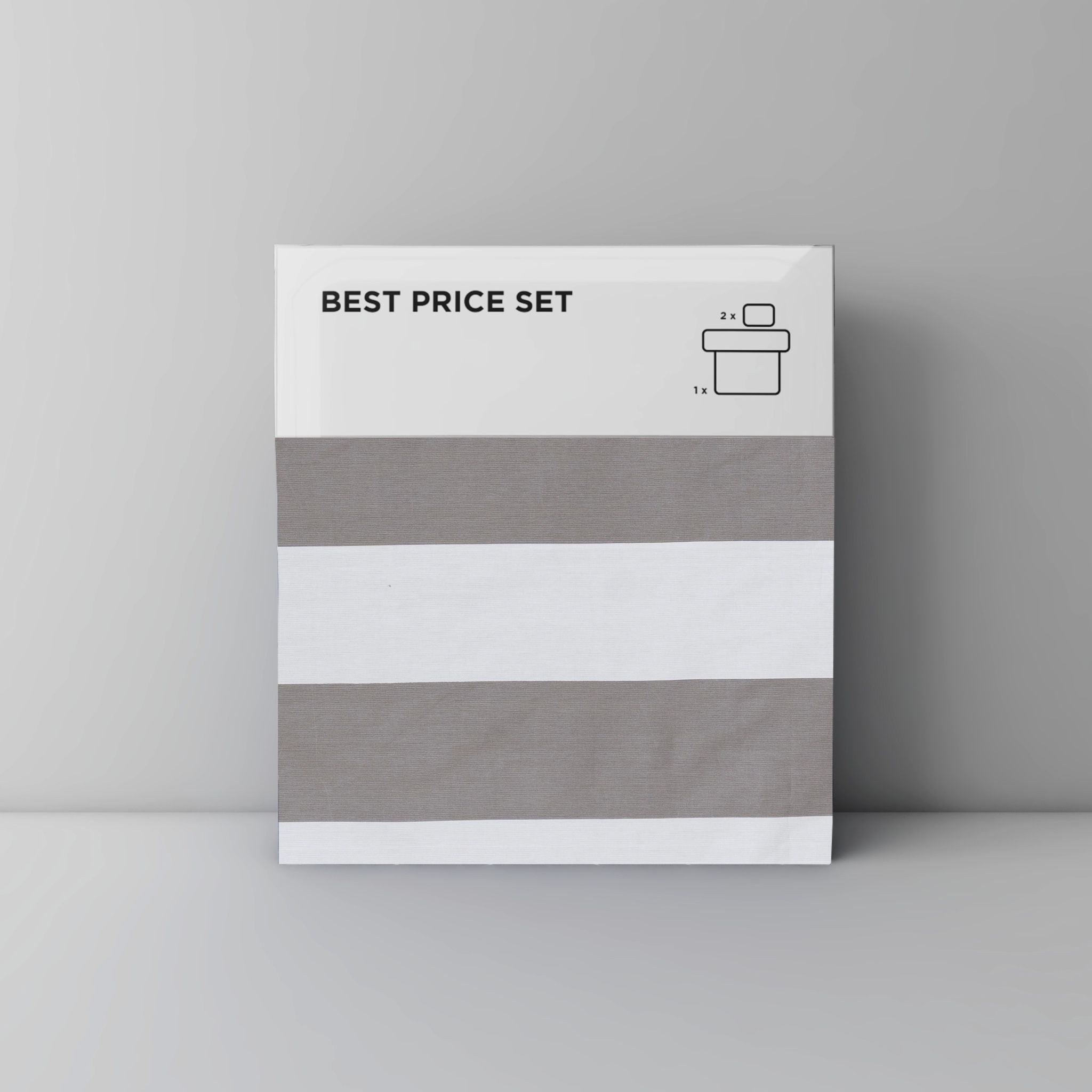 Best price 142 Big grey brown lines