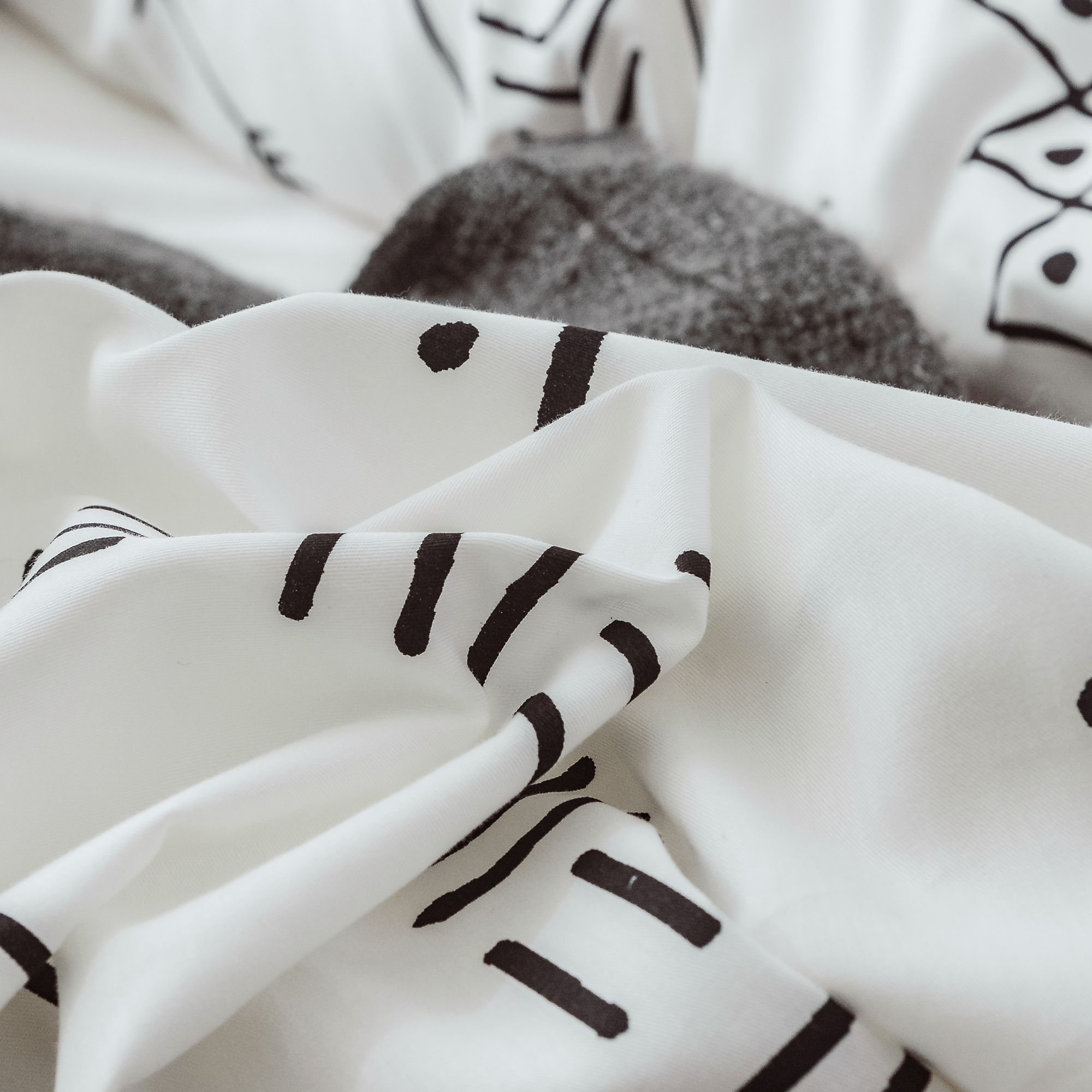 Pillow case 199 White bohemian