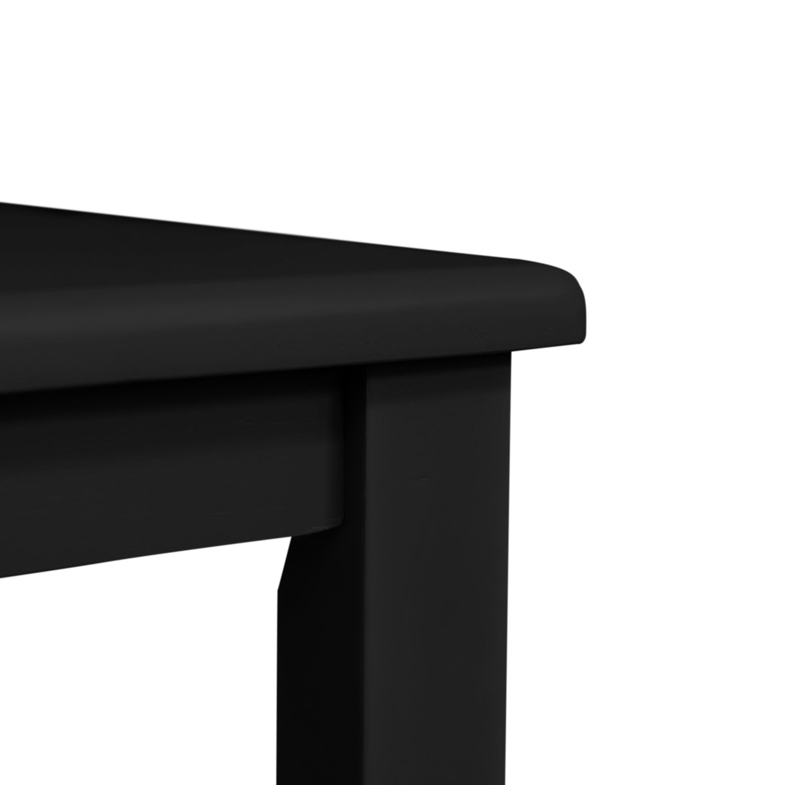 Bàn vuông nhỏ 60cm Black