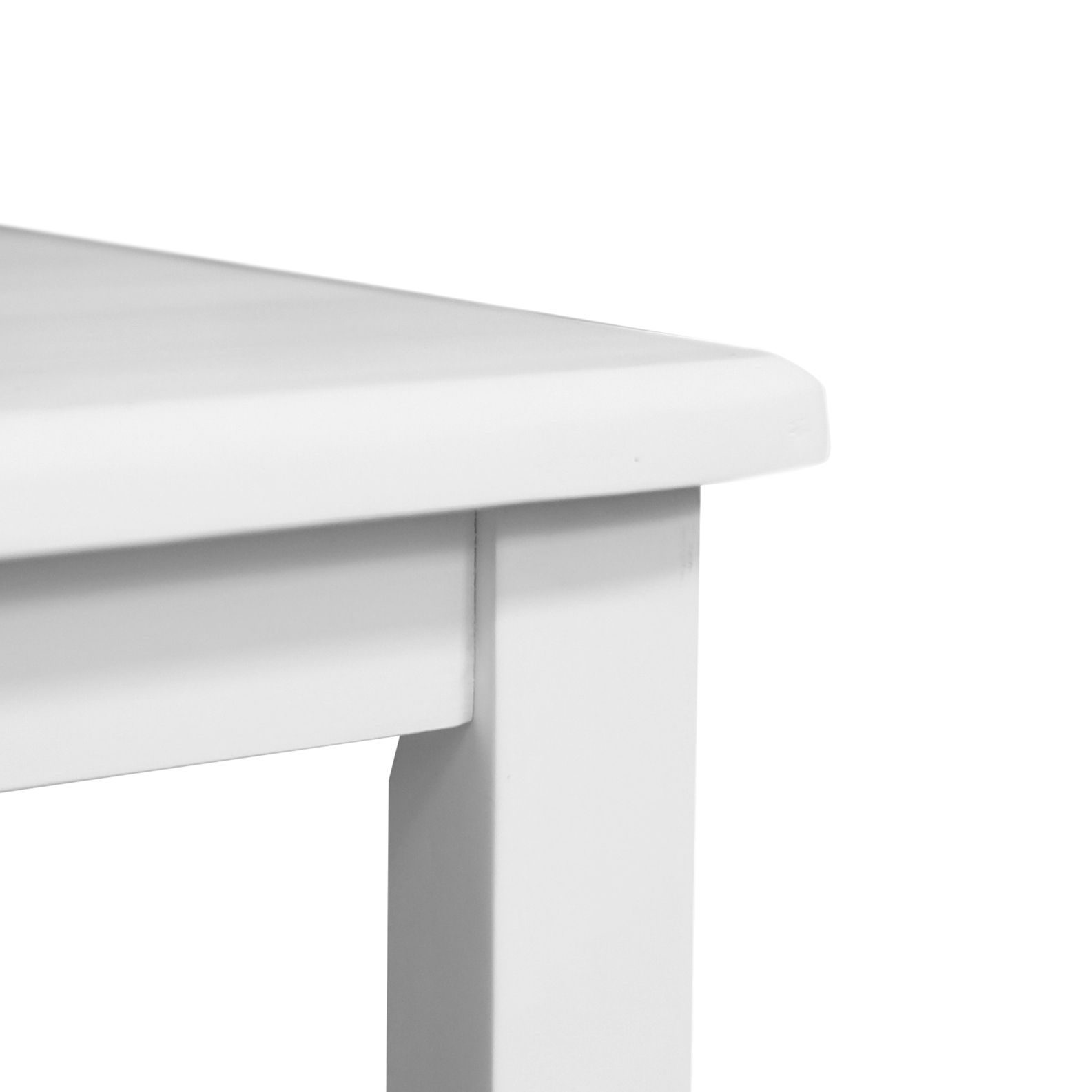 Bàn vuông nhỏ 60cm White