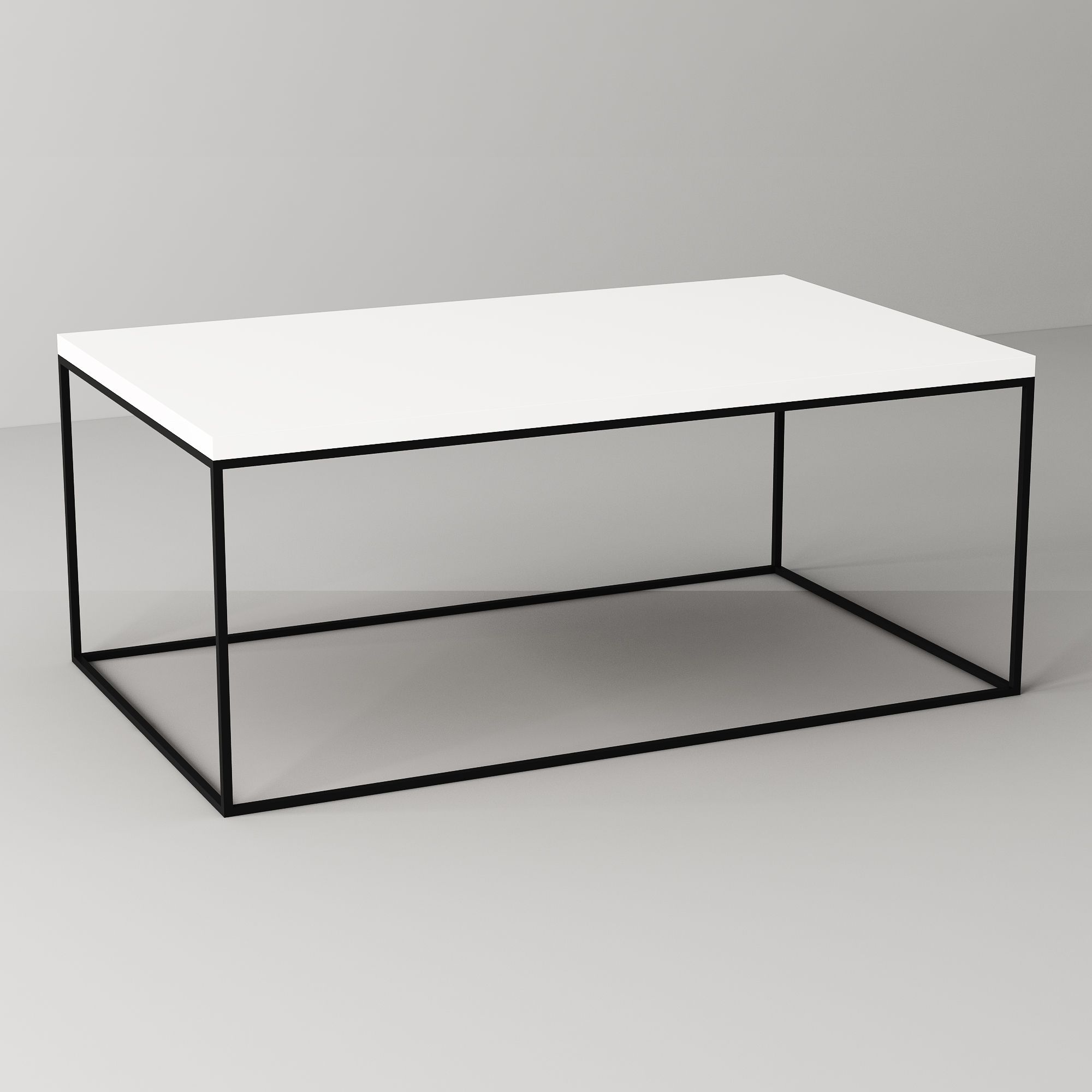Bàn sofa size M chân đen