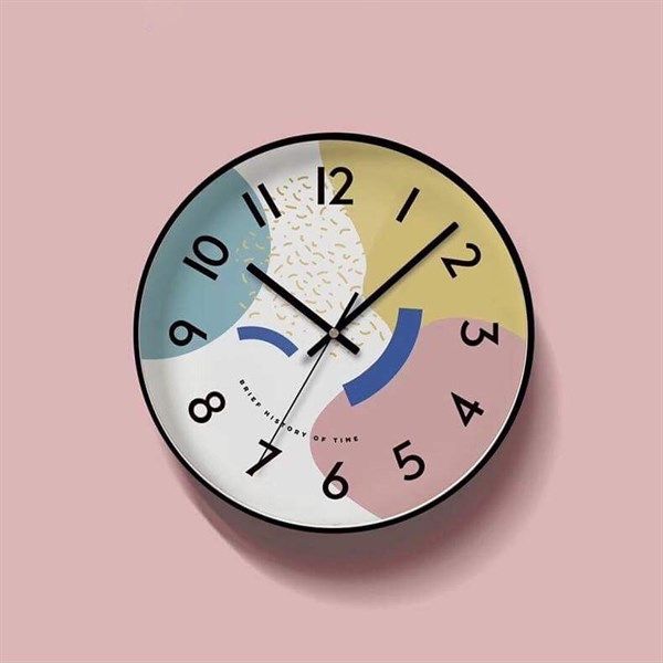 Đồng hồ treo tường nhiều màu 25cm
