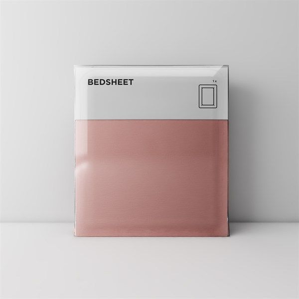 Standard bedsheet 08 Light pink