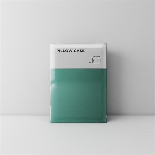 Premium pillow case 07 Jungle green (2pcs)