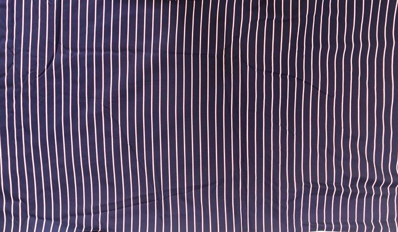 Pillow case 149 Double red stripe on navy