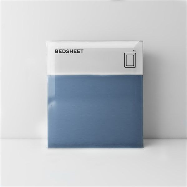 Premium bedsheet 17 Dusk blue