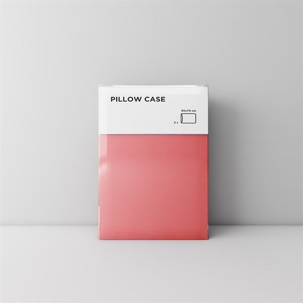 Premium pillow case 16 Dusty rose (2pcs)