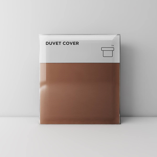 Premium duvet cover 13 Dark brown
