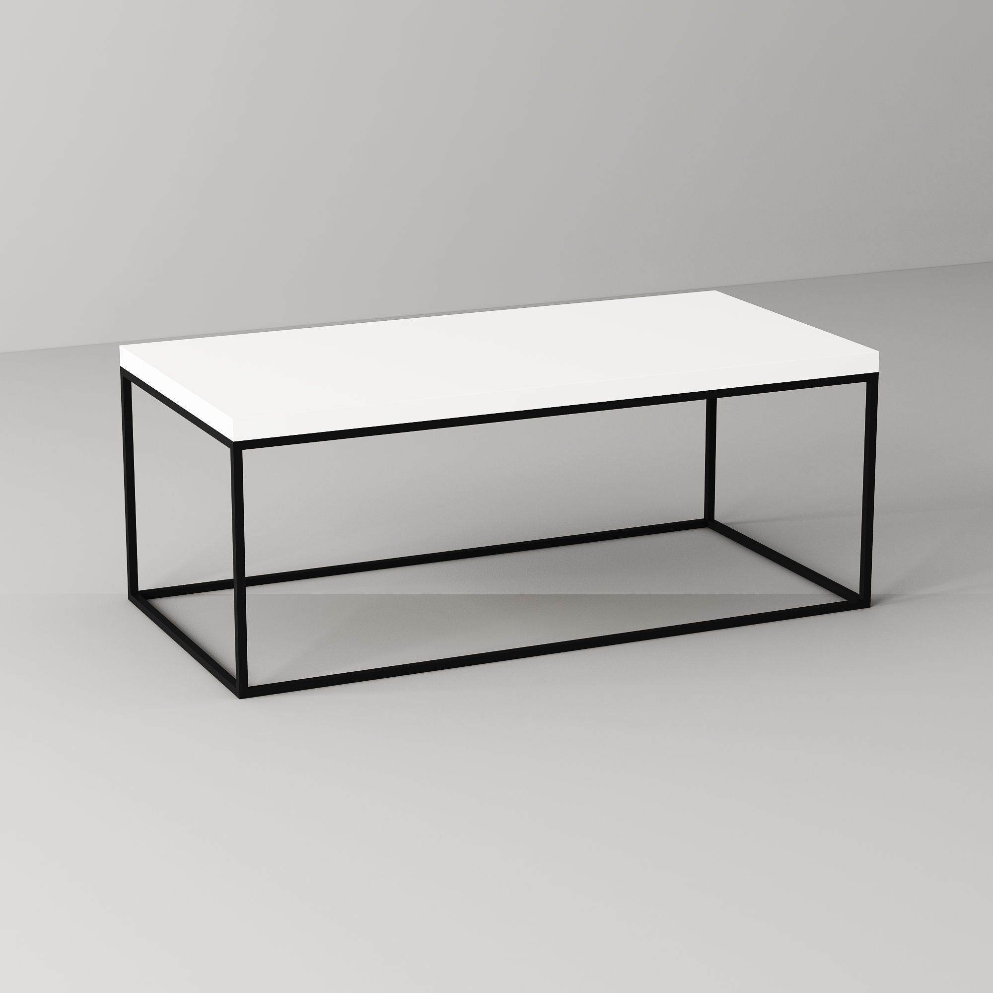 Bàn sofa size S chân đen