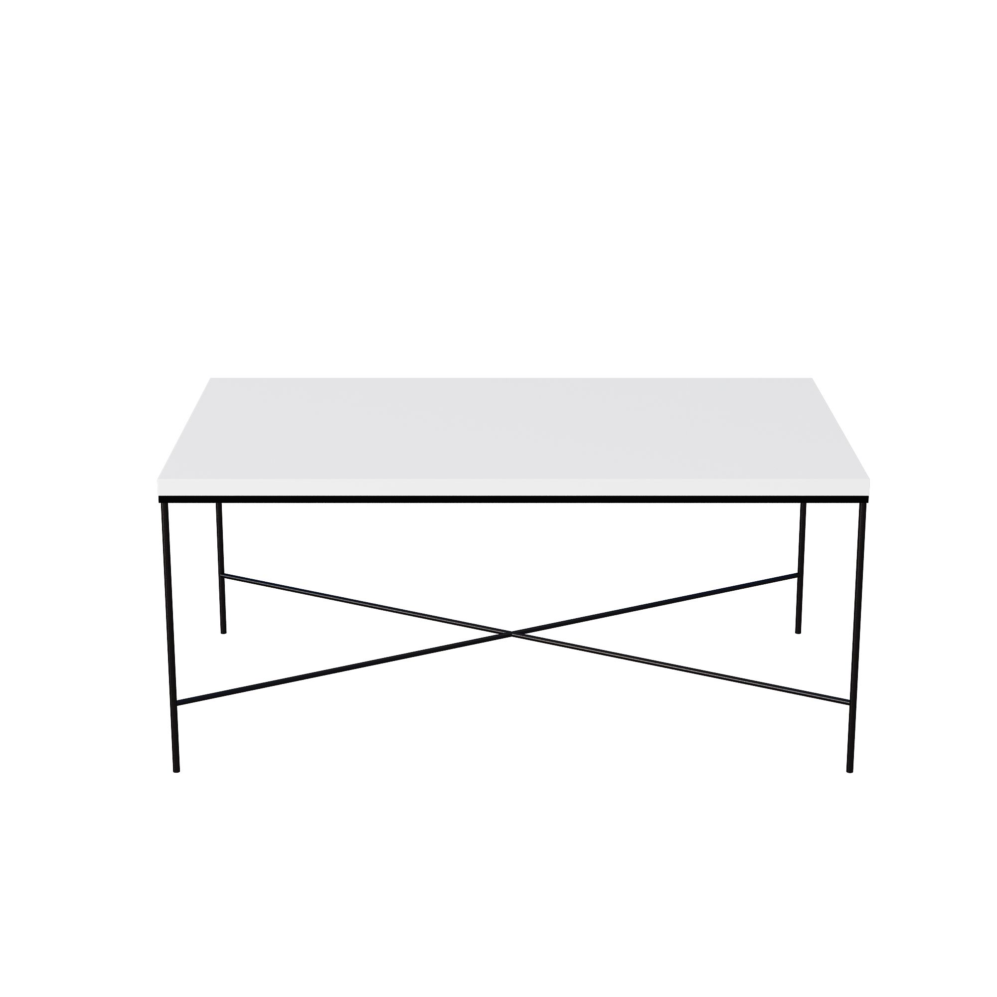 Bàn sofa X - Blank white