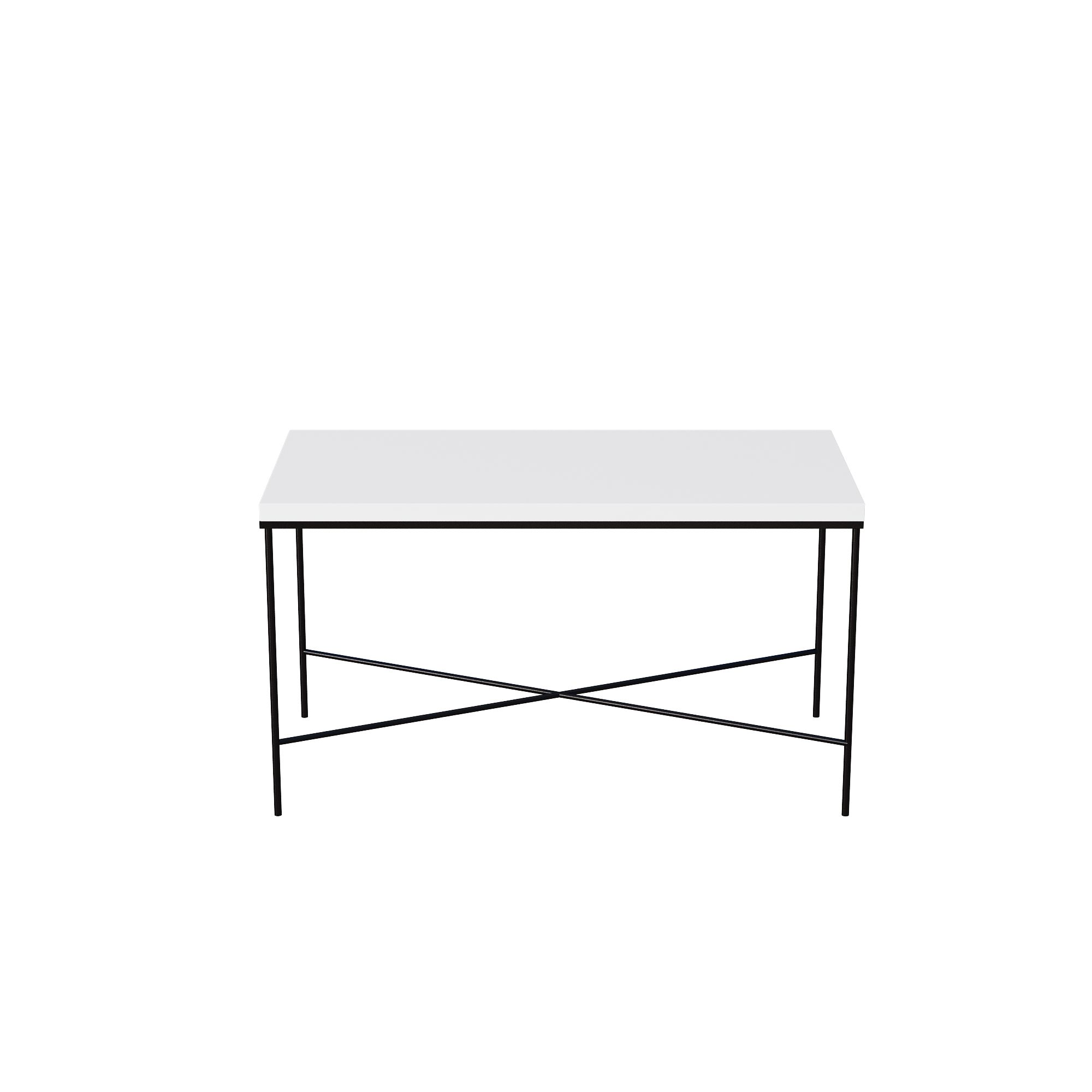 Bàn sofa X - Blank white