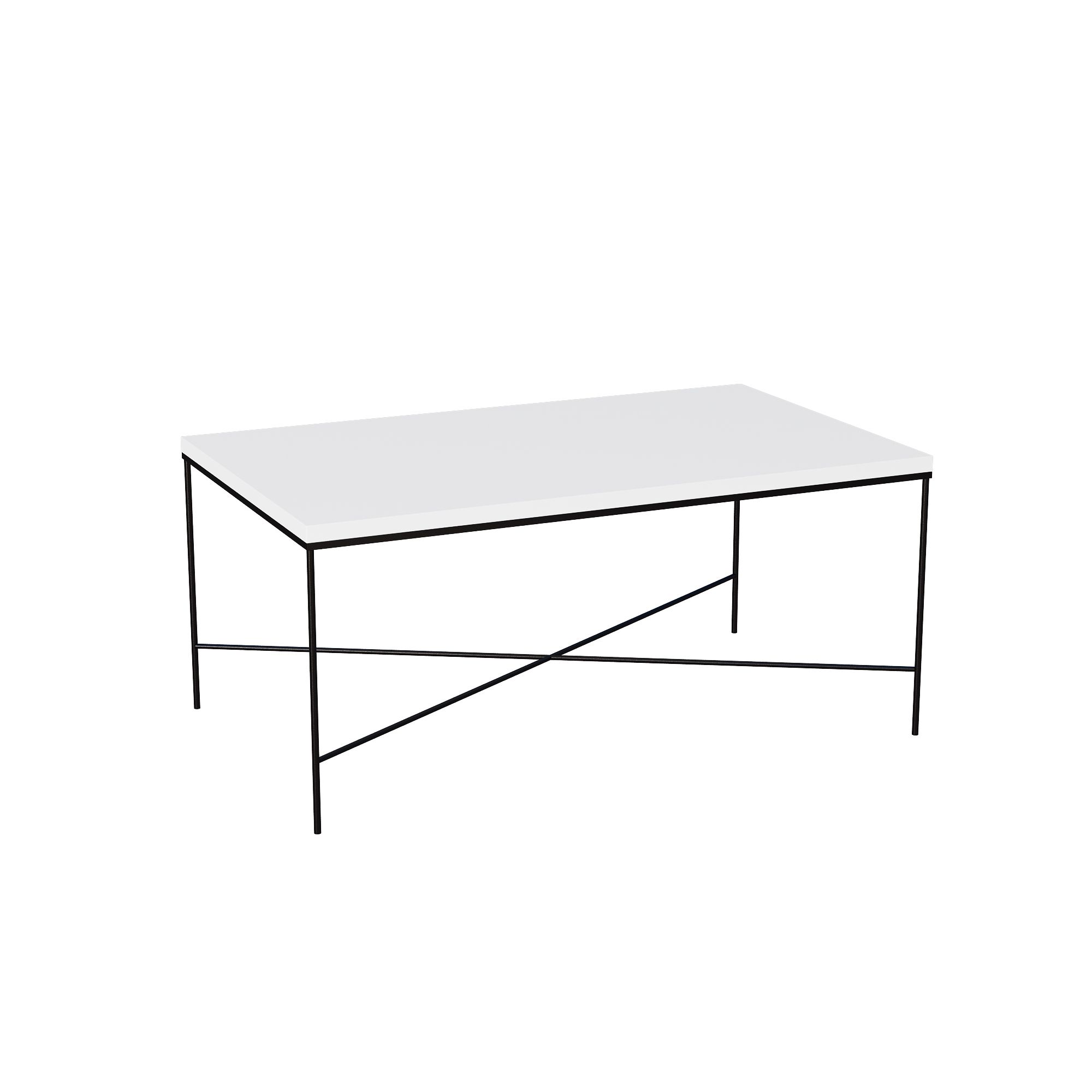 Bàn sofa X - Blank white