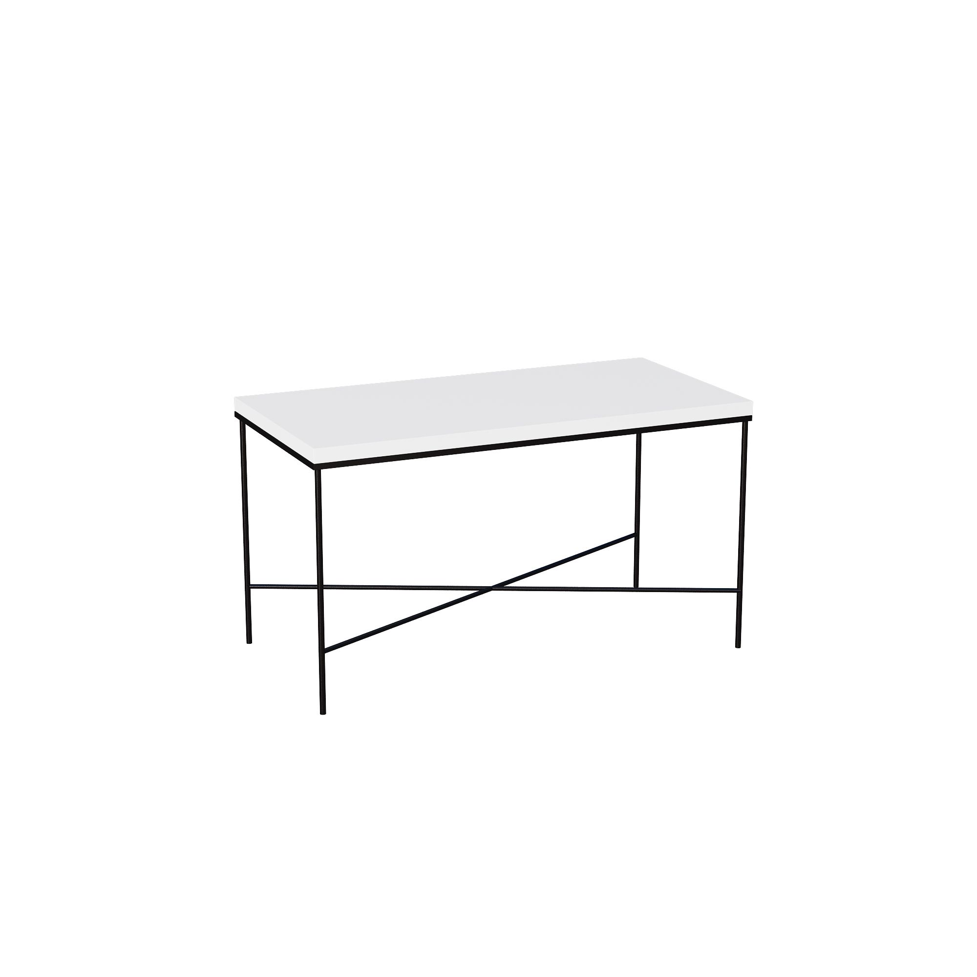 Bàn sofa X - Blank white